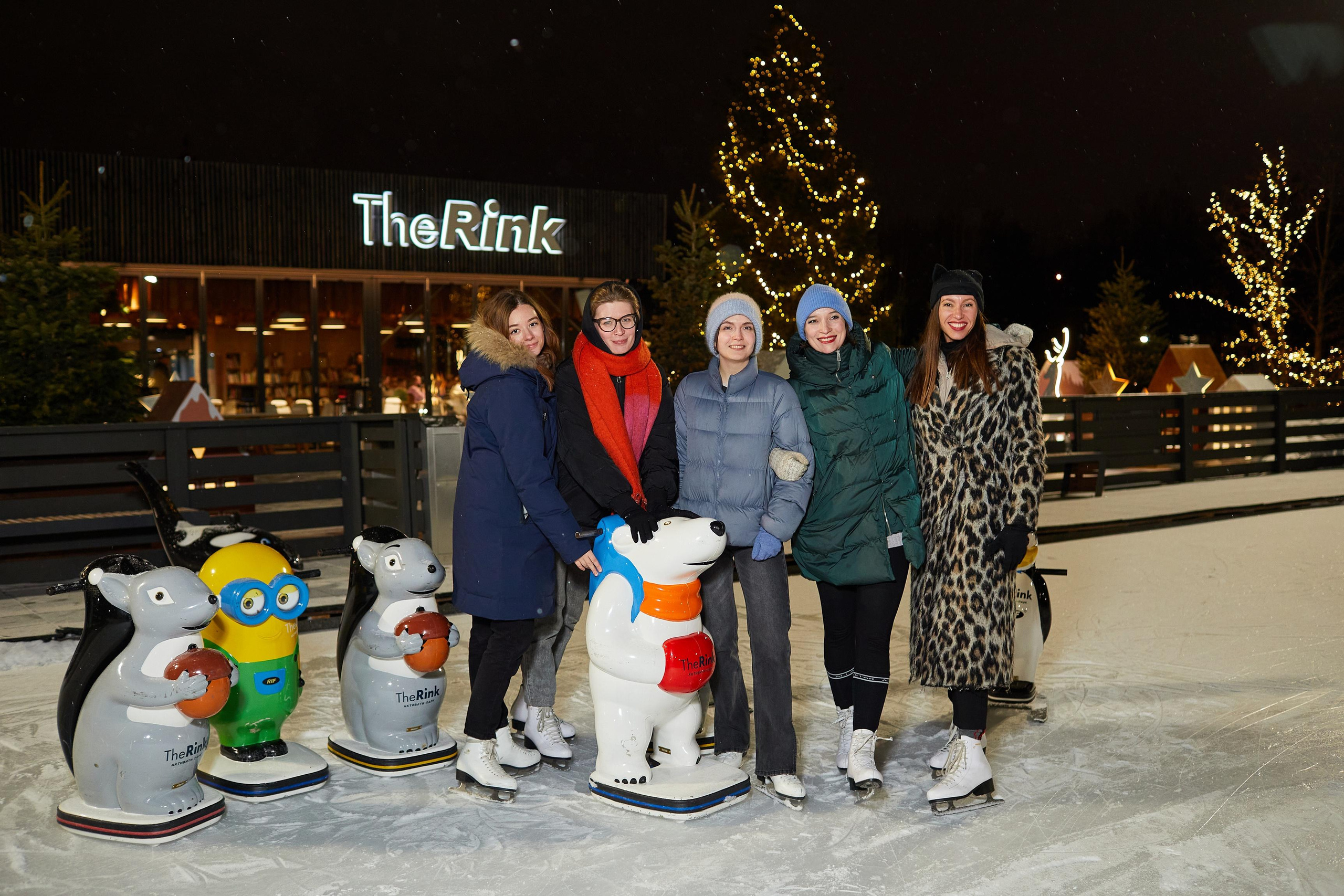 Каток The Ring в Сколково. Александр Осин — корпоративный и семейный фотограф в Москве