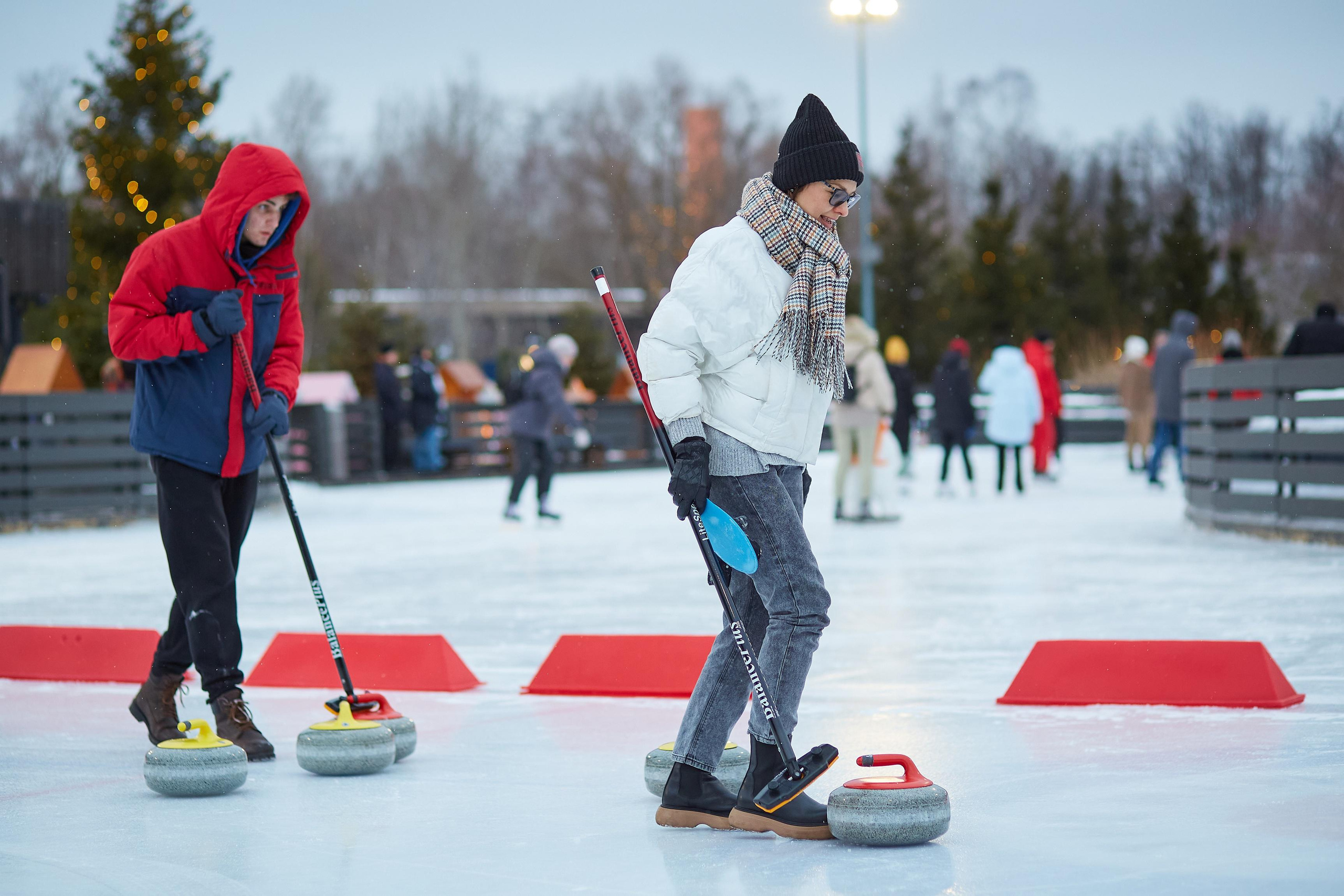 Каток The Ring в Сколково. Александр Осин — корпоративный и семейный фотограф в Москве