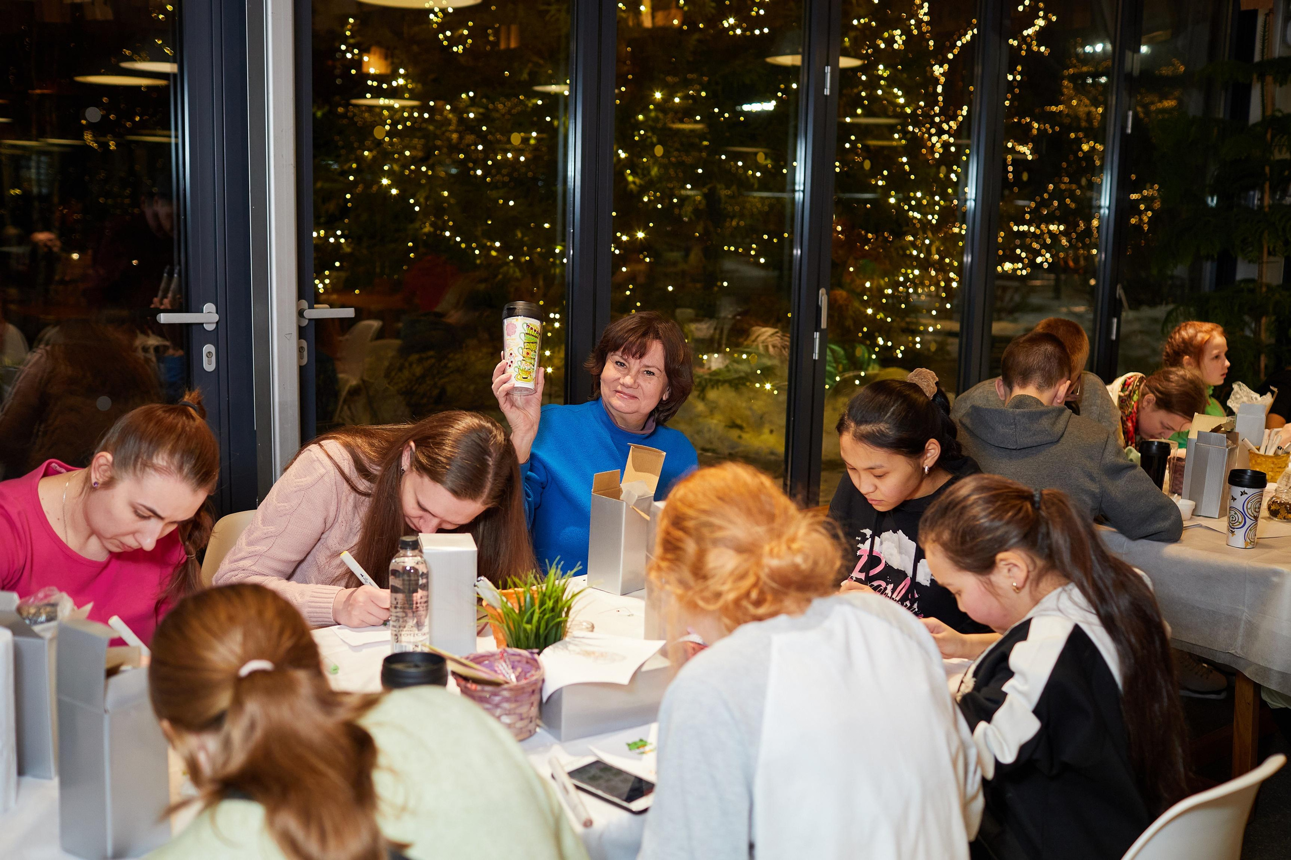 Каток The Ring в Сколково. Александр Осин — корпоративный и семейный фотограф в Москве