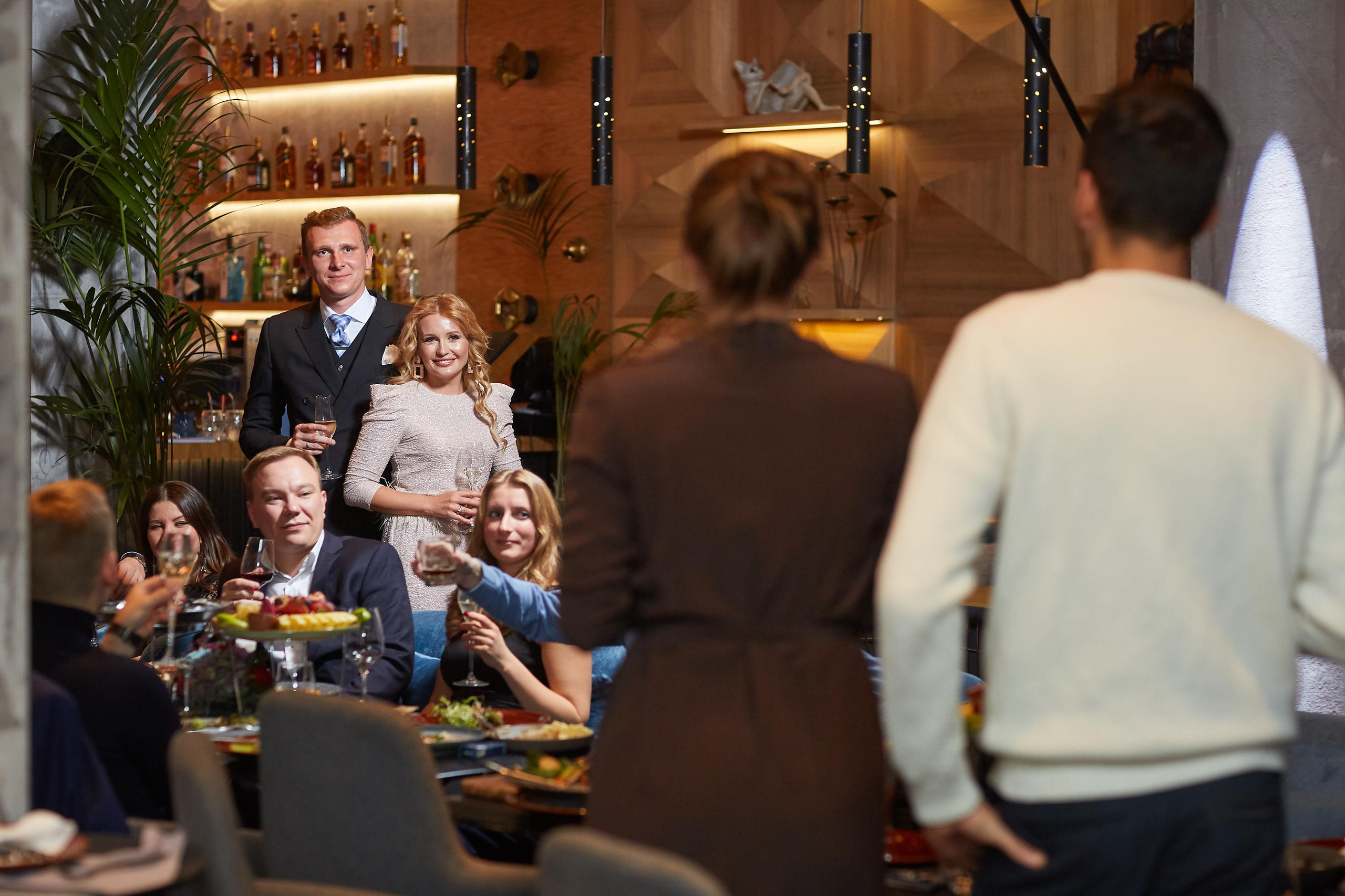 День Рождения в ресторане FADO. Александр Осин — корпоративный и семейный фотограф в Москве