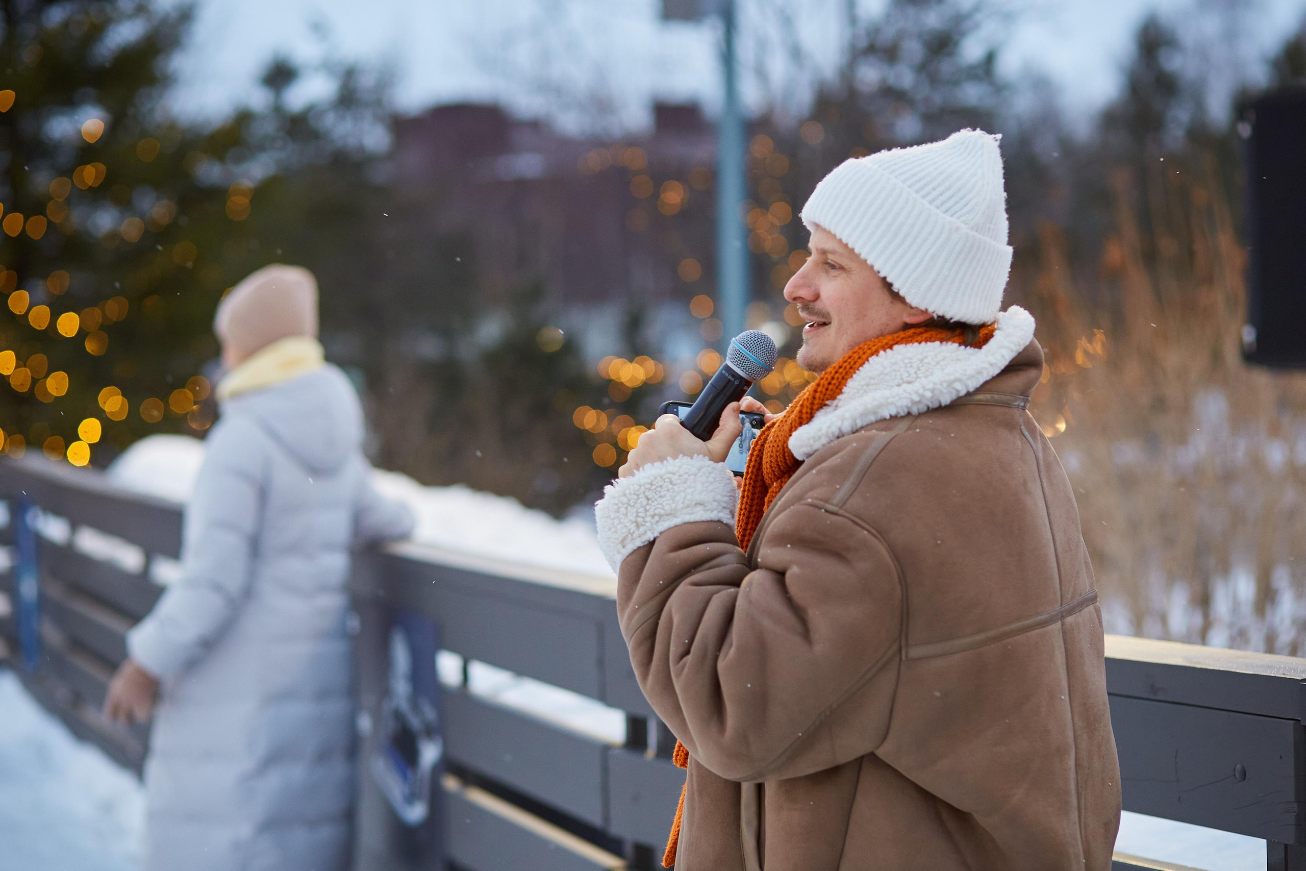 Каток The Ring в Сколково. Александр Осин — корпоративный и семейный фотограф в Москве