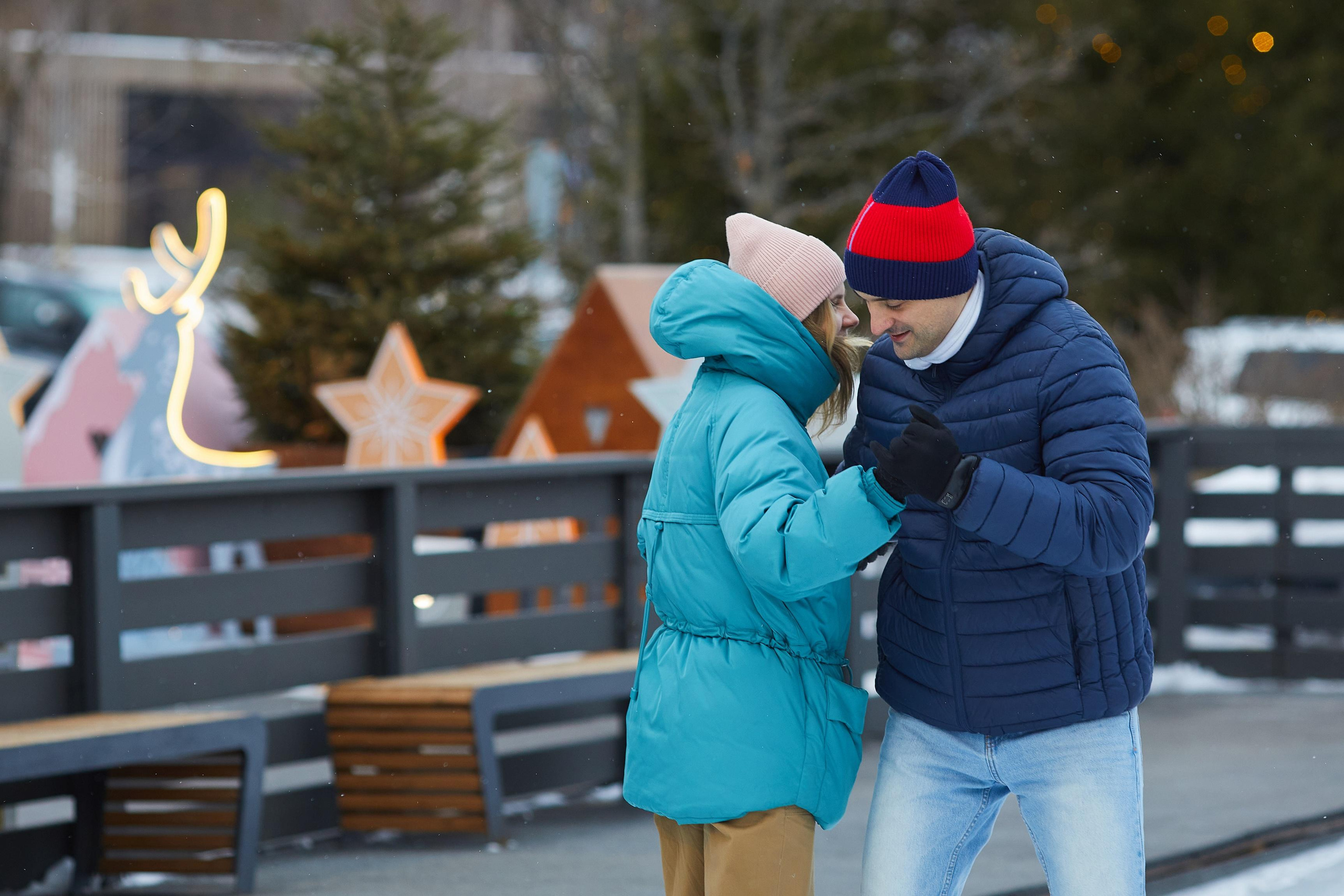 Каток The Ring в Сколково. Александр Осин — корпоративный и семейный фотограф в Москве