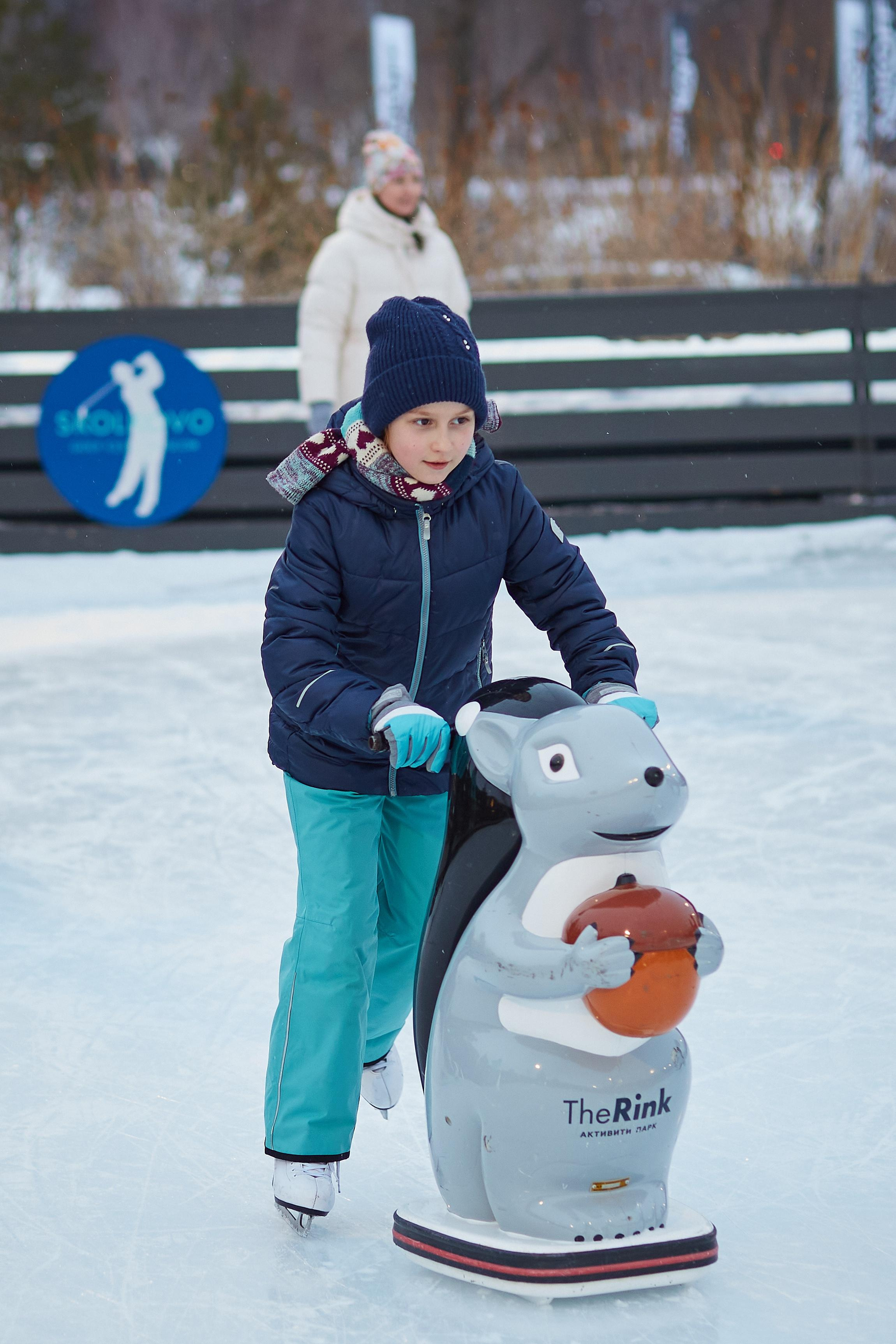 Каток The Ring в Сколково. Александр Осин — корпоративный и семейный фотограф в Москве