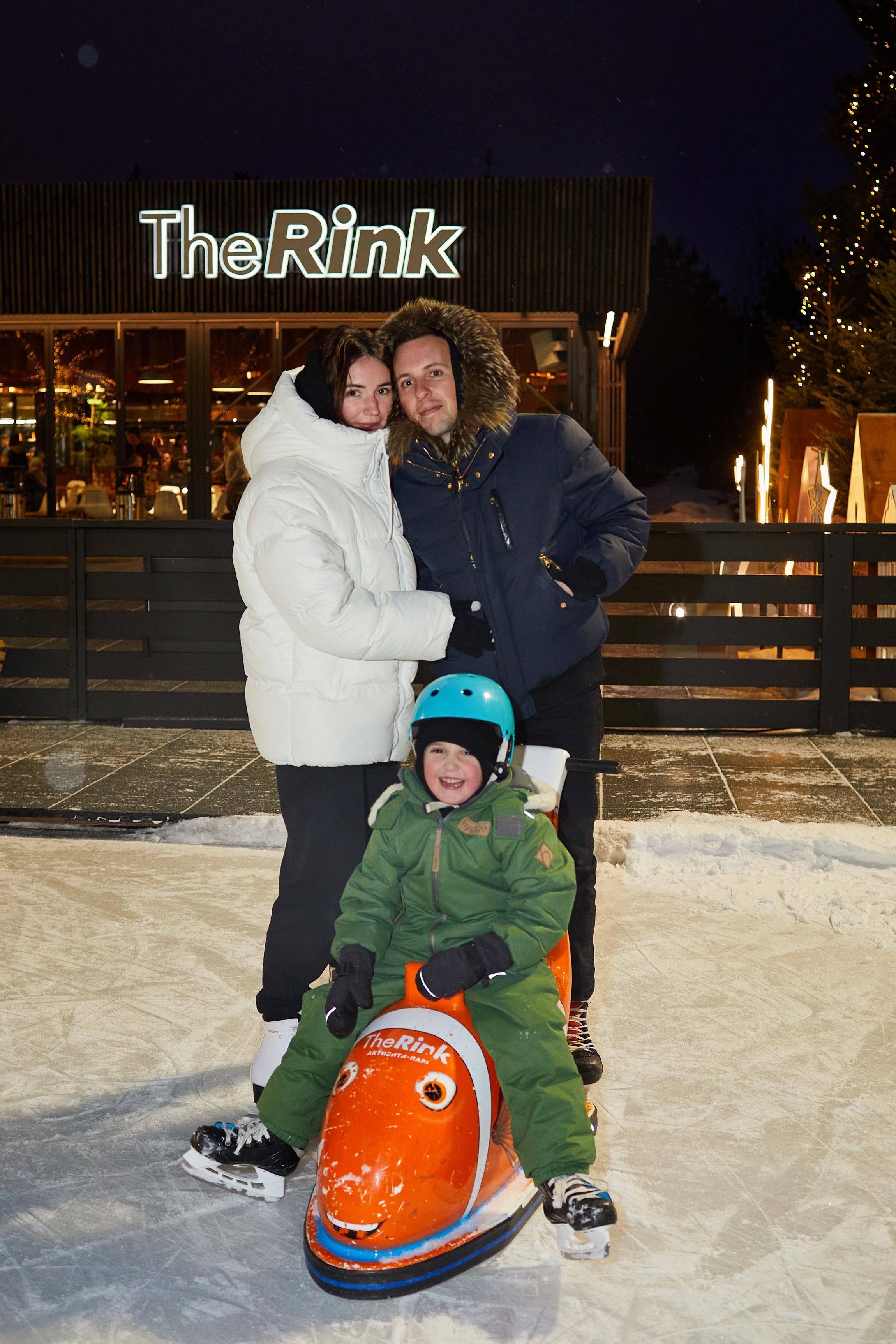 Каток The Ring в Сколково. Александр Осин — корпоративный и семейный фотограф в Москве