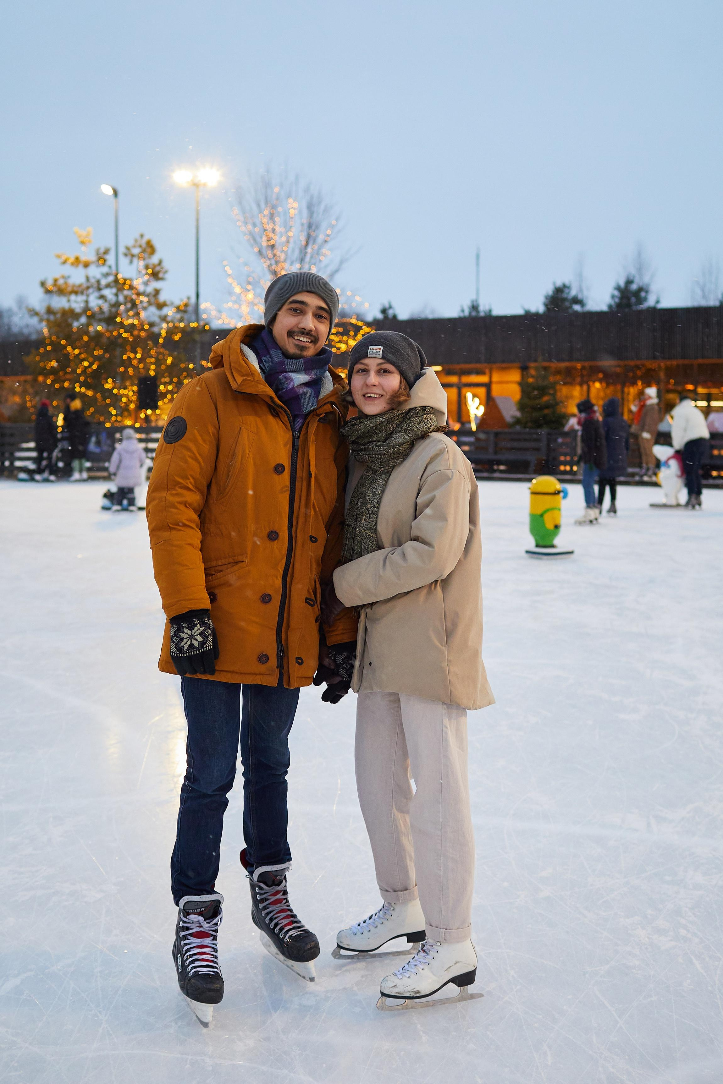 Каток The Ring в Сколково. Александр Осин — корпоративный и семейный фотограф в Москве