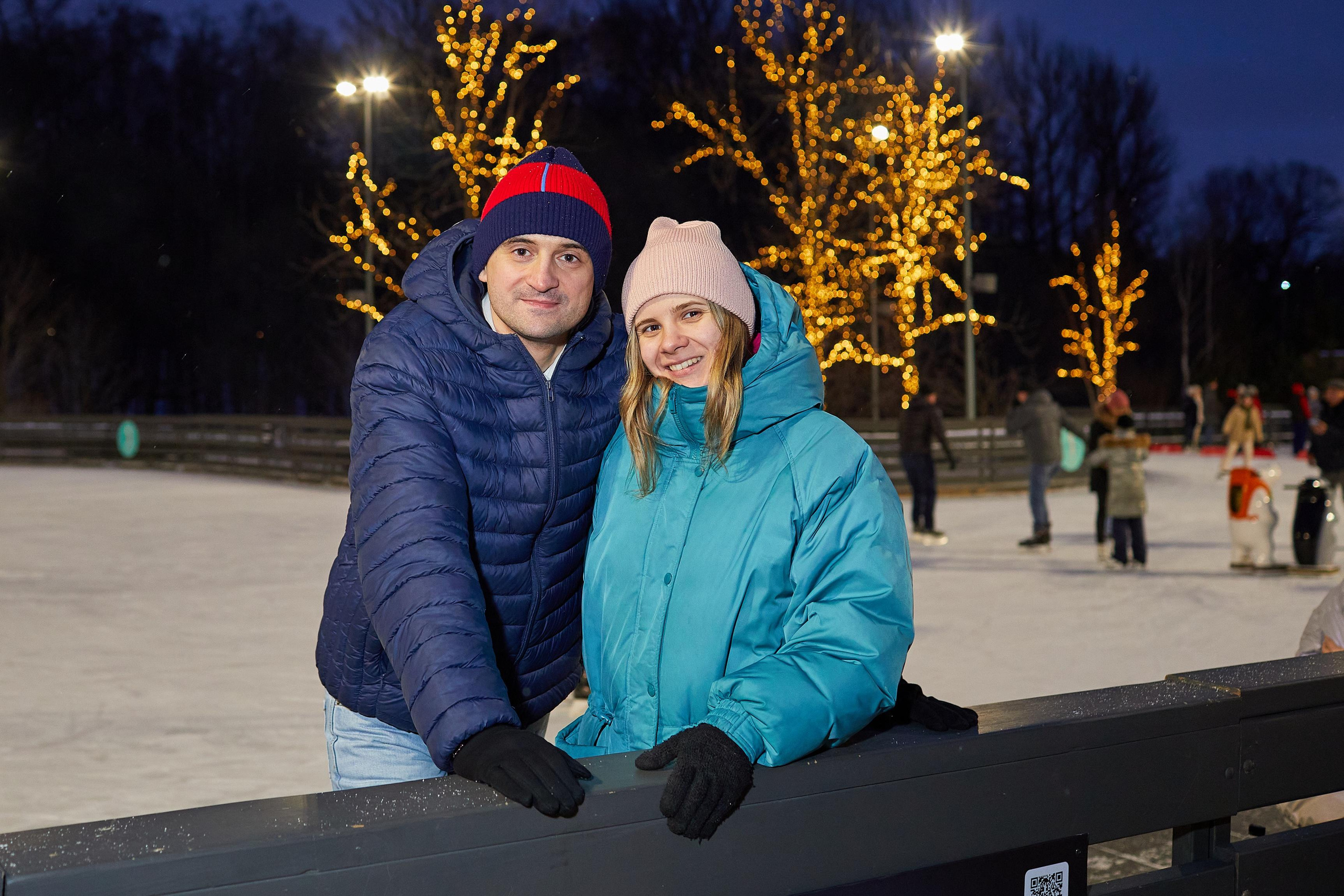 Каток The Ring в Сколково. Александр Осин — корпоративный и семейный фотограф в Москве
