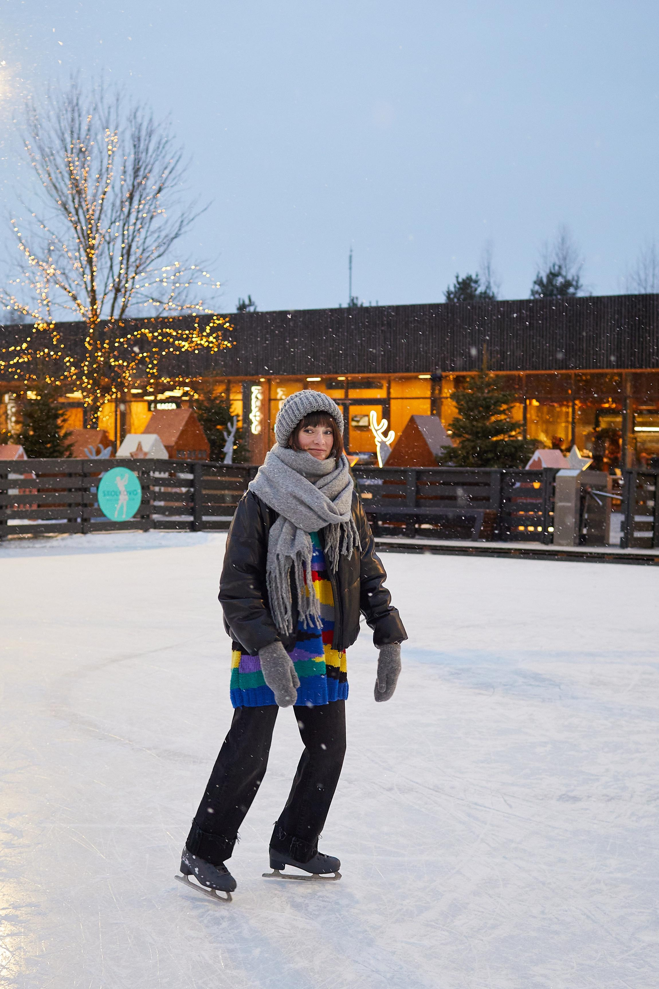 Каток The Ring в Сколково. Александр Осин — корпоративный и семейный фотограф в Москве