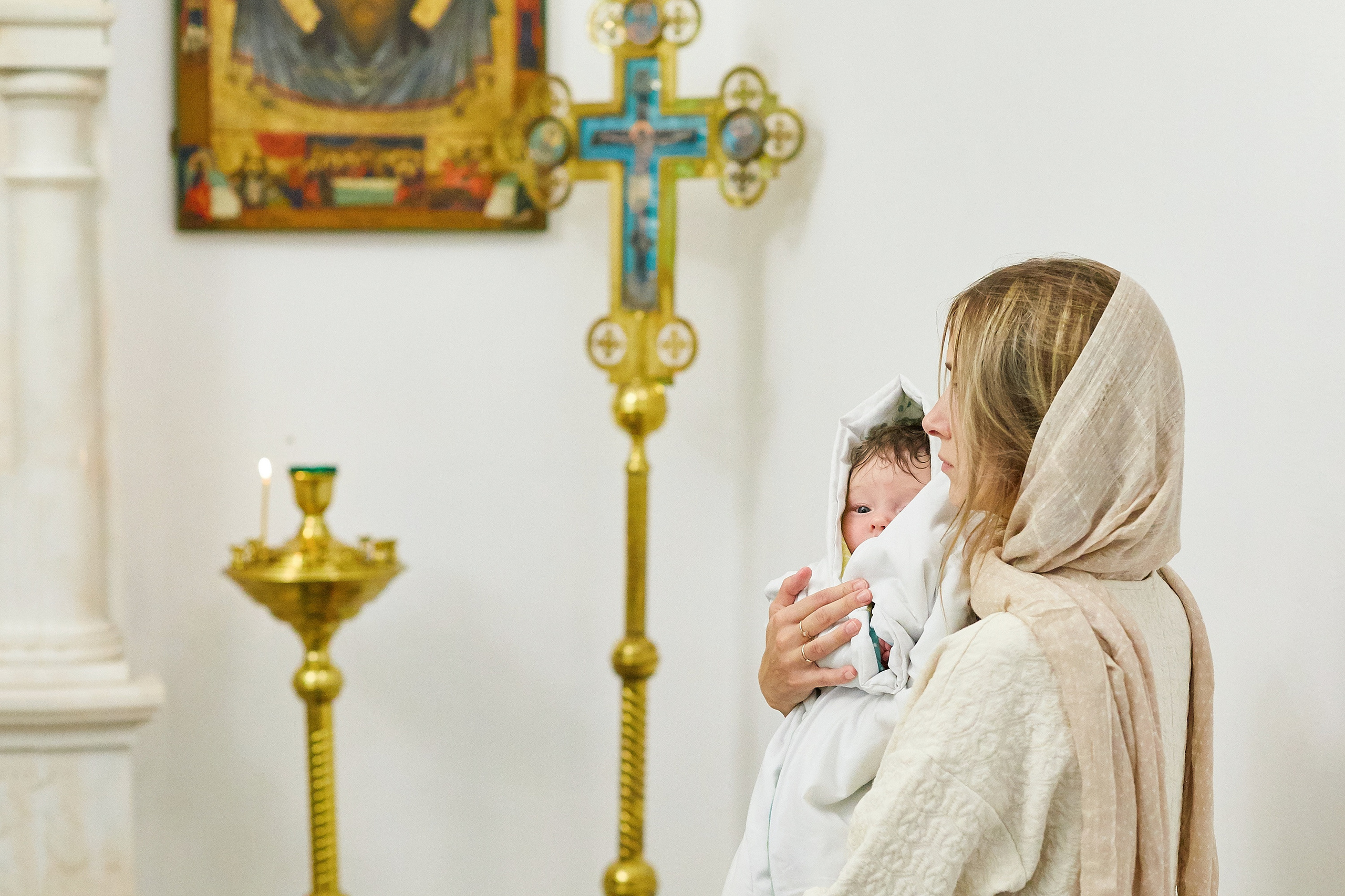 Крестины в Царицино. Александр Осин — корпоративный и семейный фотограф в Москве