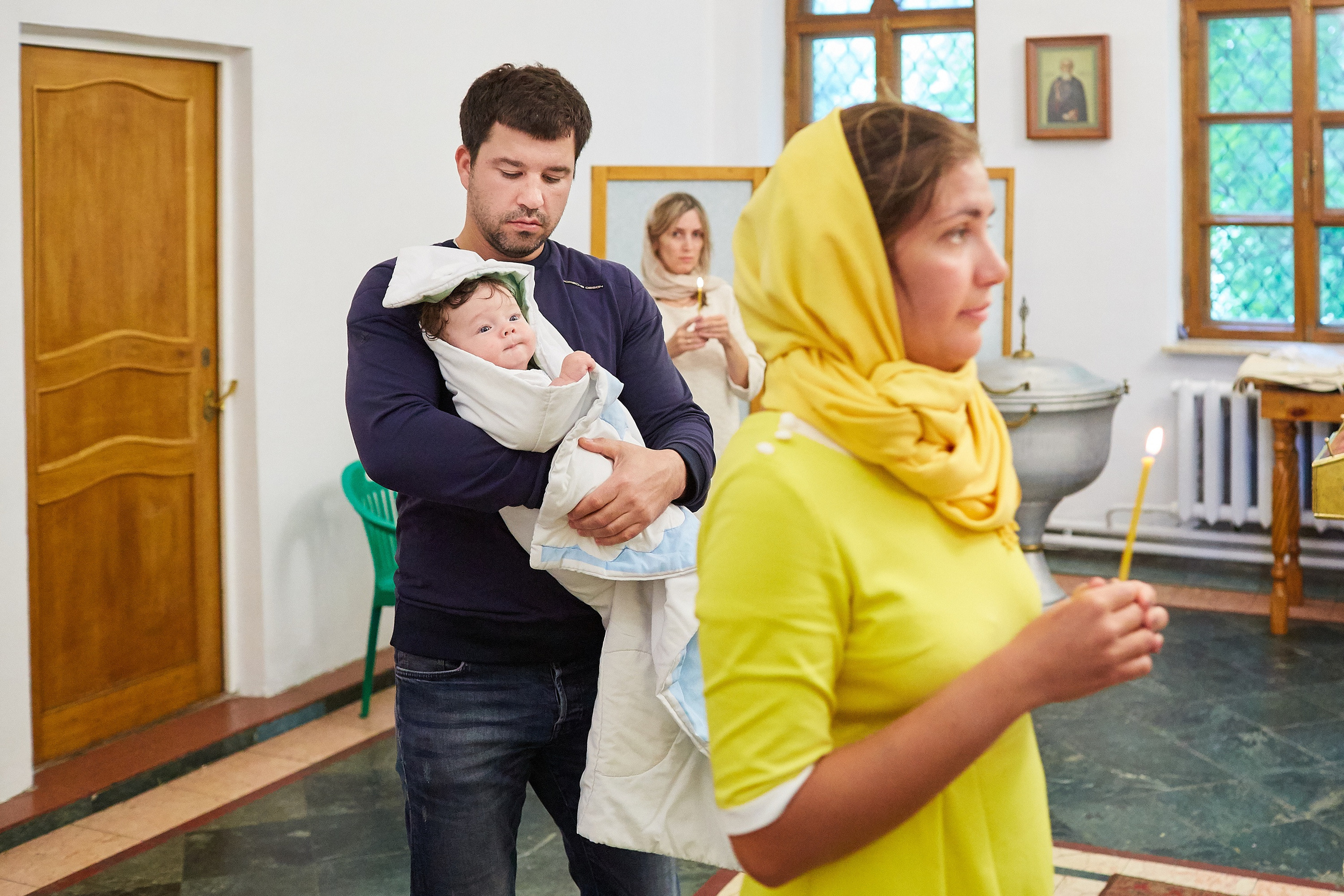Крестины в Царицино. Александр Осин — корпоративный и семейный фотограф в Москве