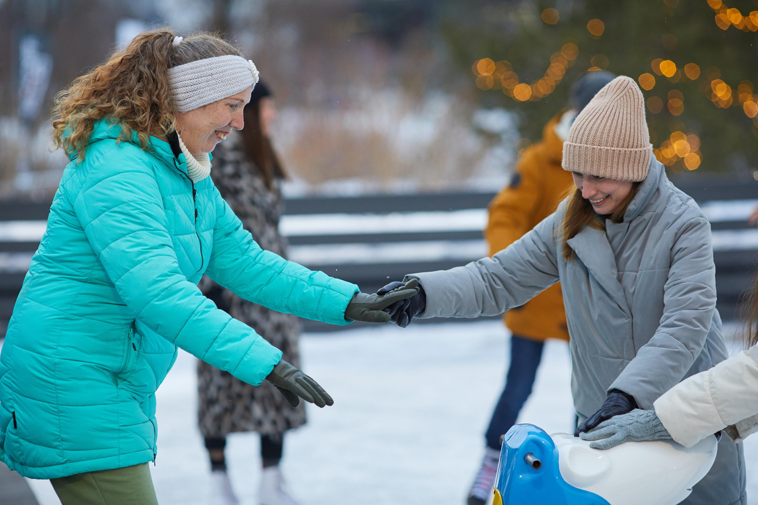 Каток The Ring в Сколково. Александр Осин — корпоративный и семейный фотограф в Москве