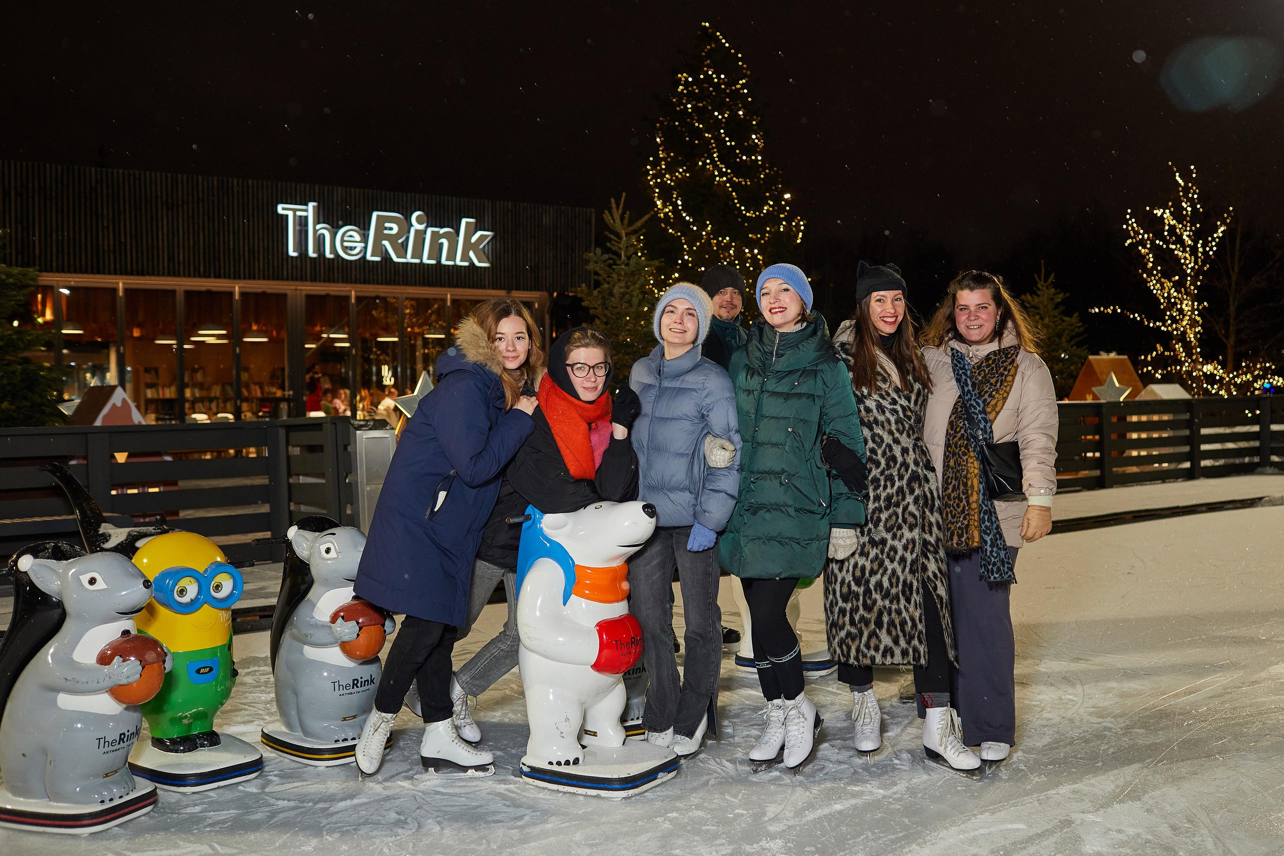 Каток The Ring в Сколково. Александр Осин — корпоративный и семейный фотограф в Москве