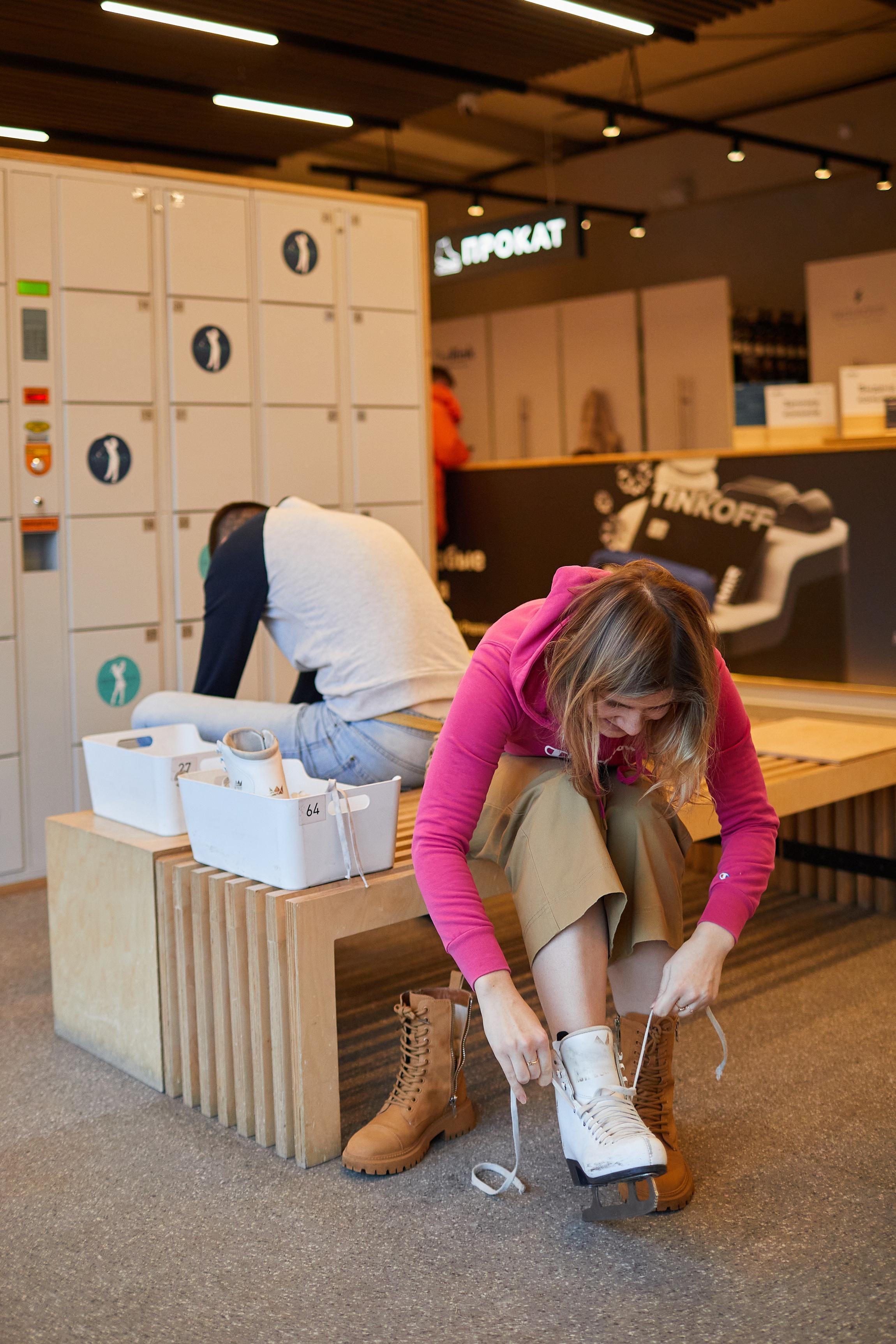 Каток The Ring в Сколково. Александр Осин — корпоративный и семейный фотограф в Москве
