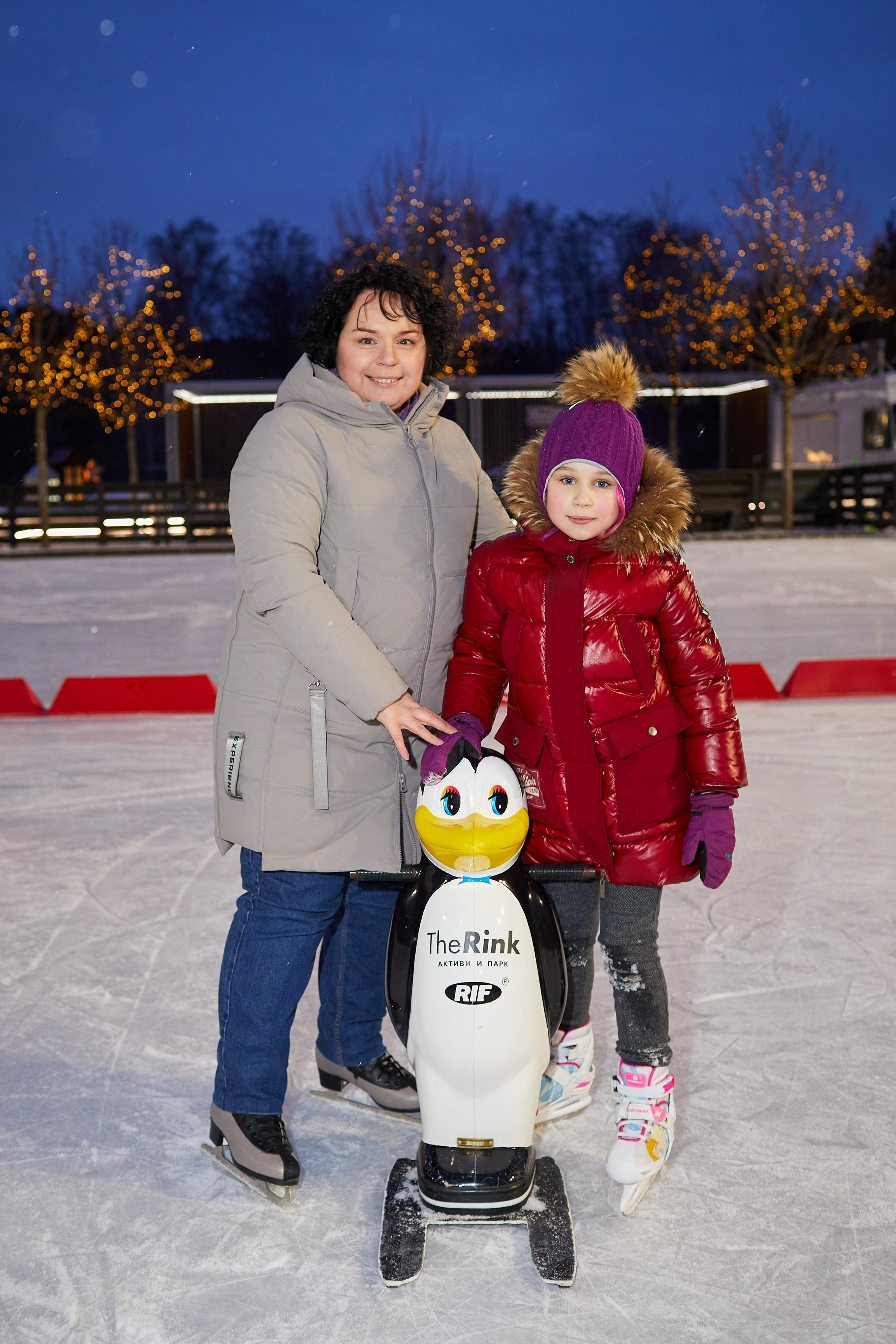 Каток The Ring в Сколково. Александр Осин — корпоративный и семейный фотограф в Москве