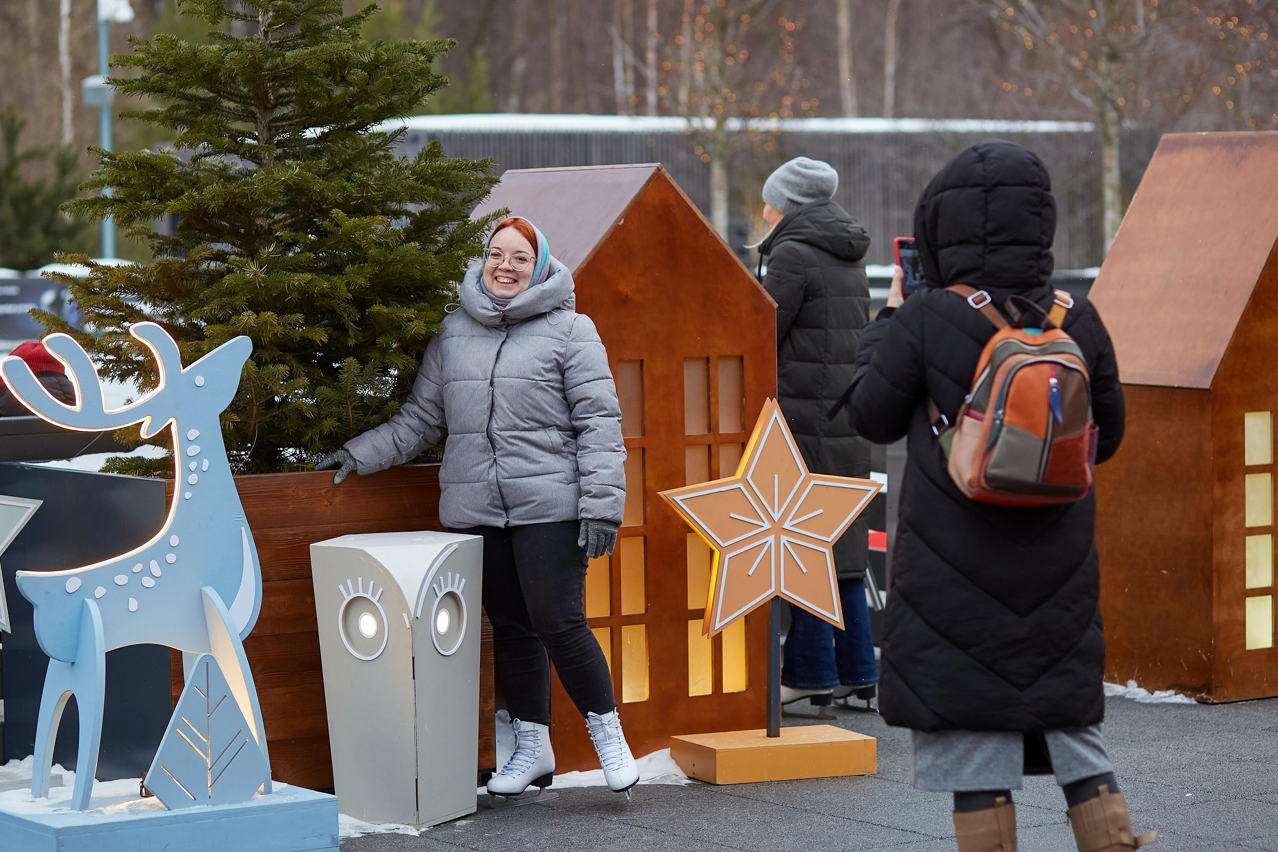 Каток The Ring в Сколково. Александр Осин — корпоративный и семейный фотограф в Москве