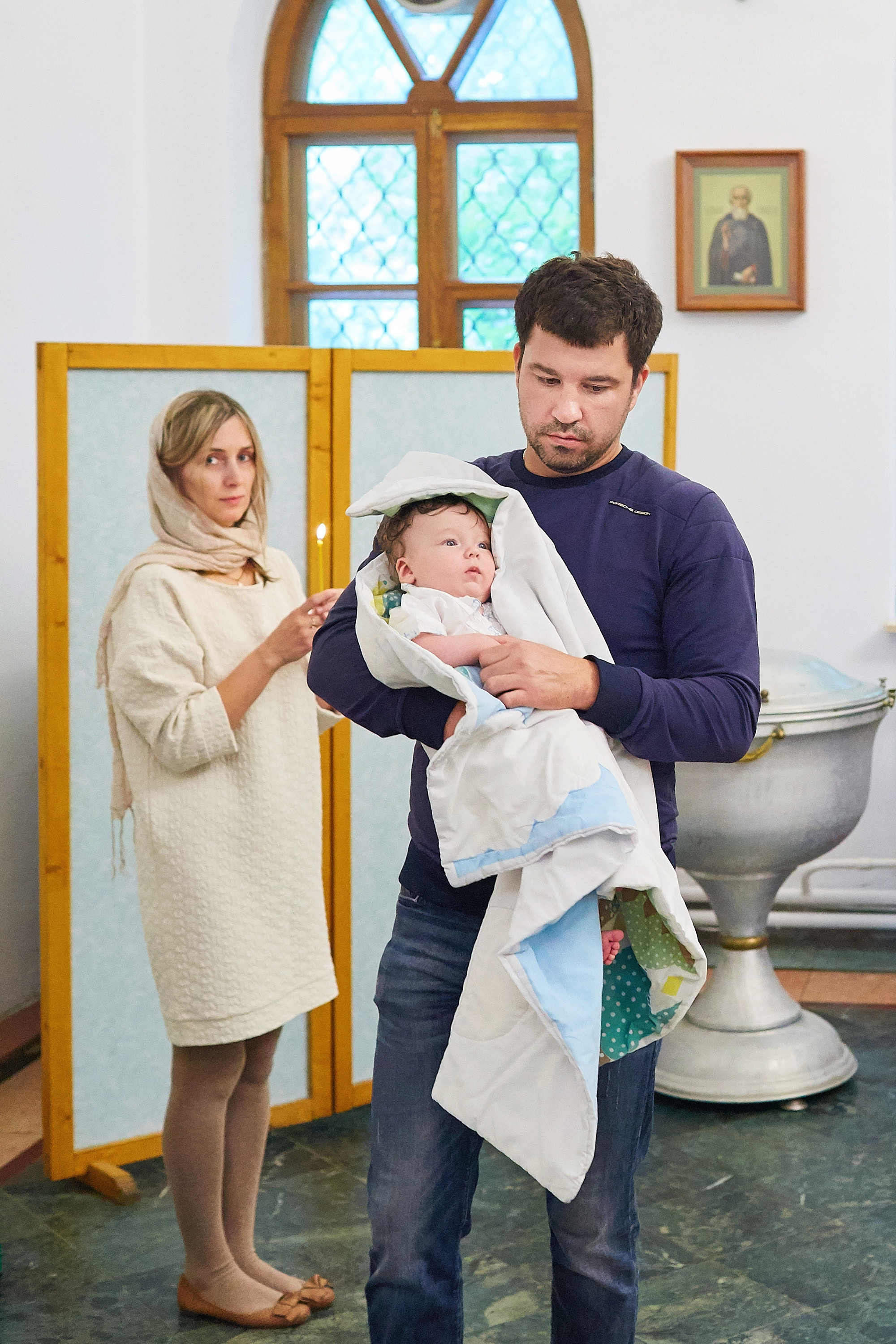 Крестины в Царицино. Александр Осин — корпоративный и семейный фотограф в Москве