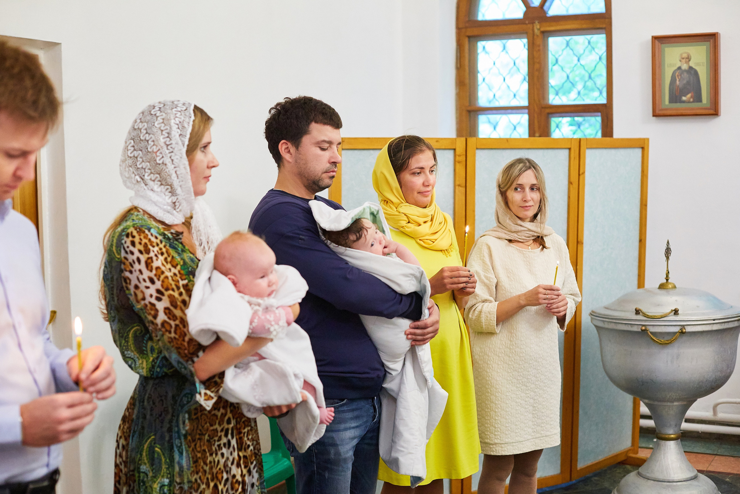 Крестины в Царицино. Александр Осин — корпоративный и семейный фотограф в Москве