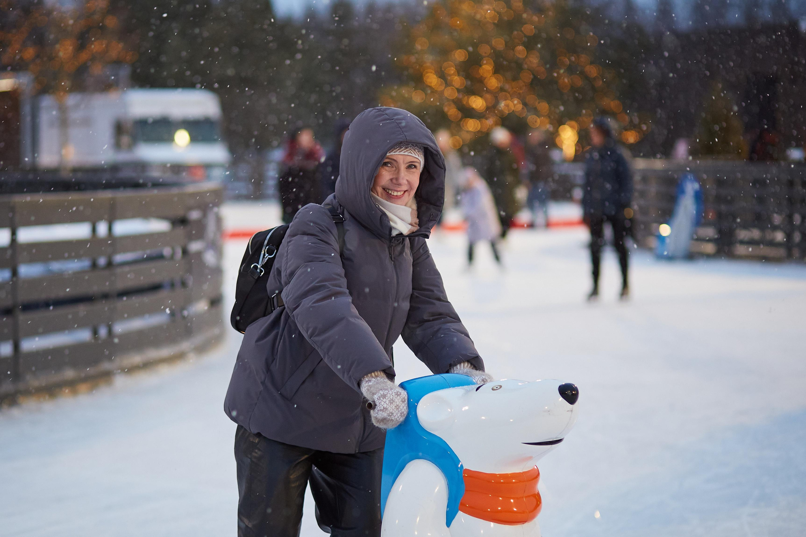 Каток The Ring в Сколково. Александр Осин — корпоративный и семейный фотограф в Москве
