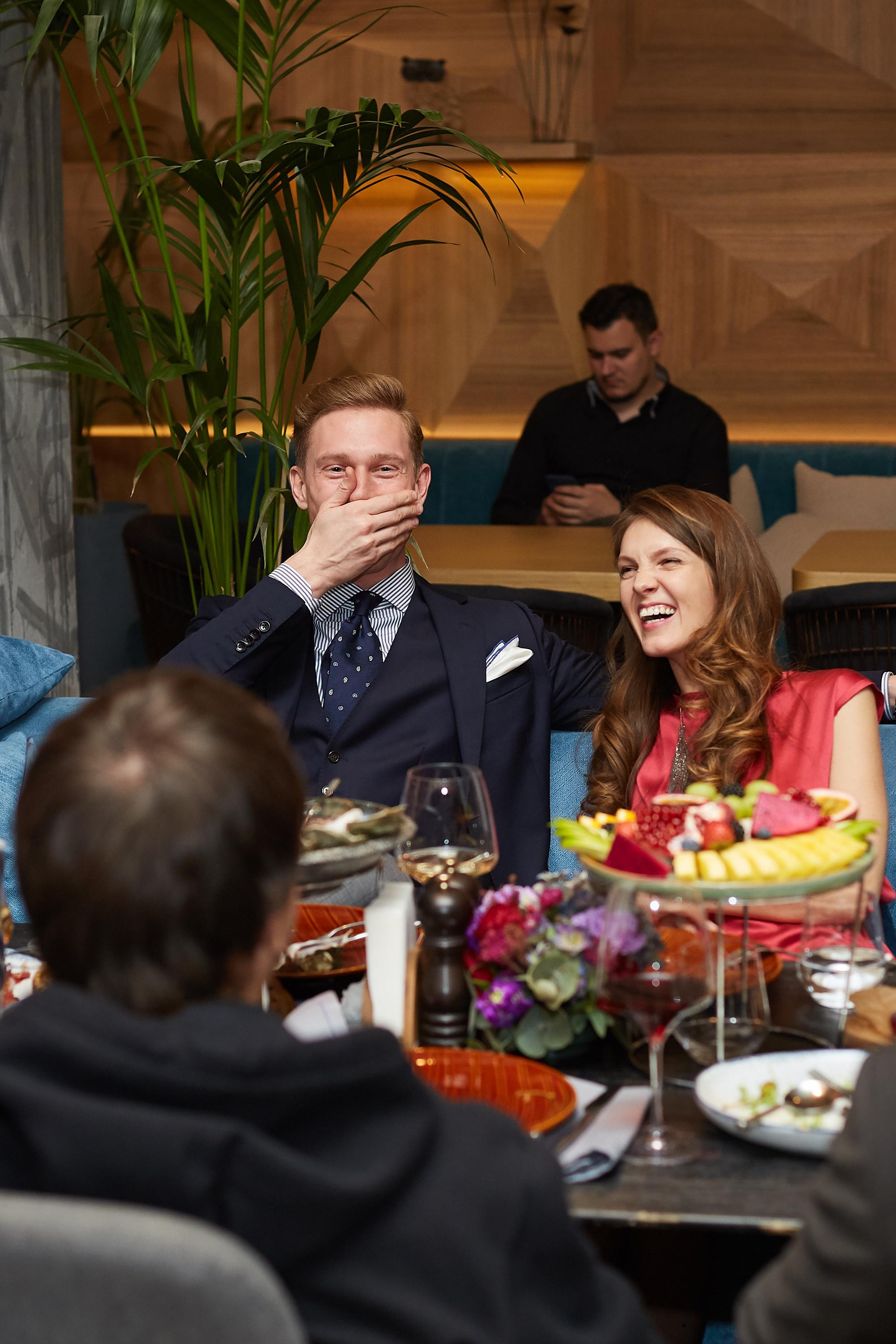 День Рождения в ресторане FADO. Александр Осин — корпоративный и семейный фотограф в Москве
