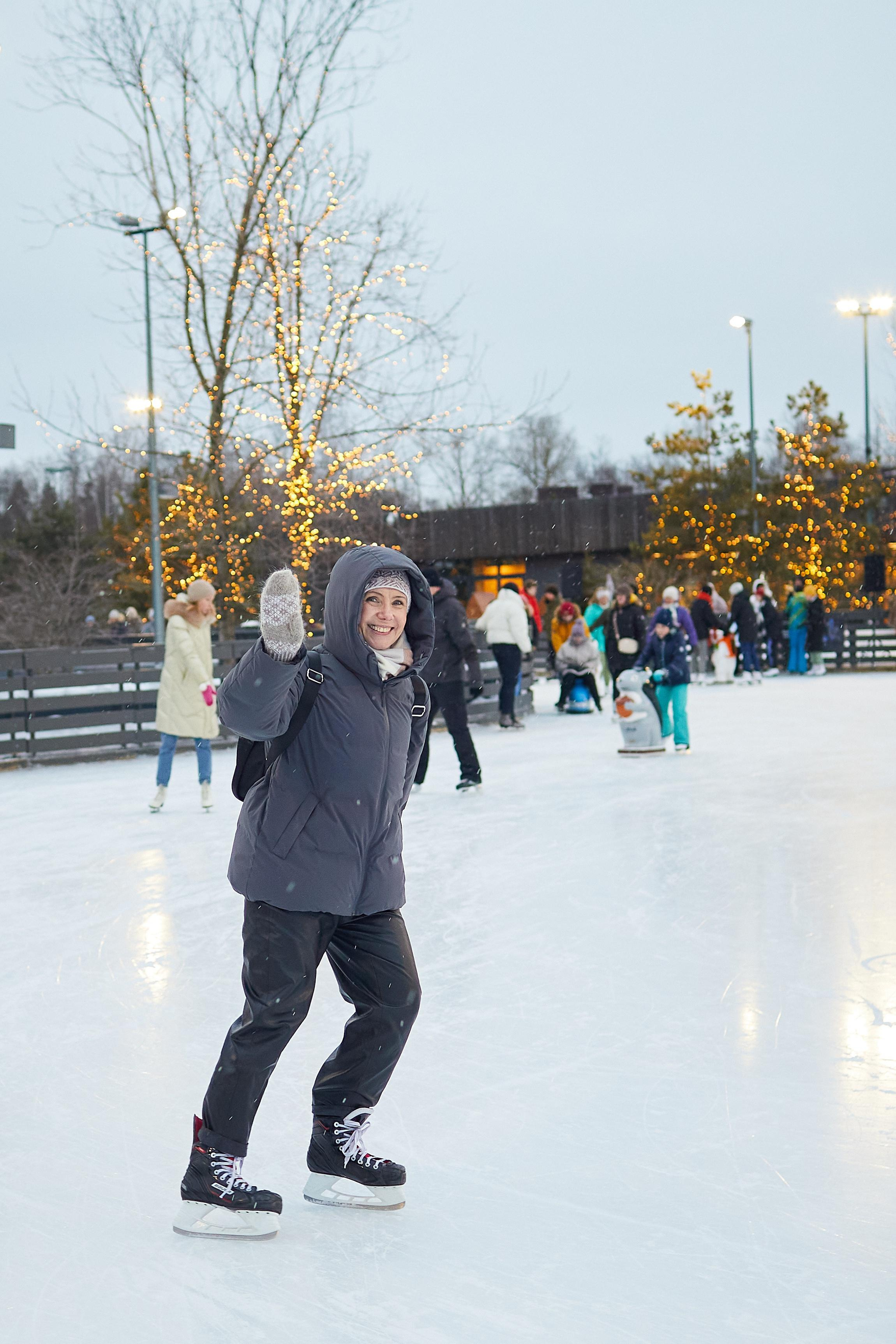 Каток The Ring в Сколково. Александр Осин — корпоративный и семейный фотограф в Москве
