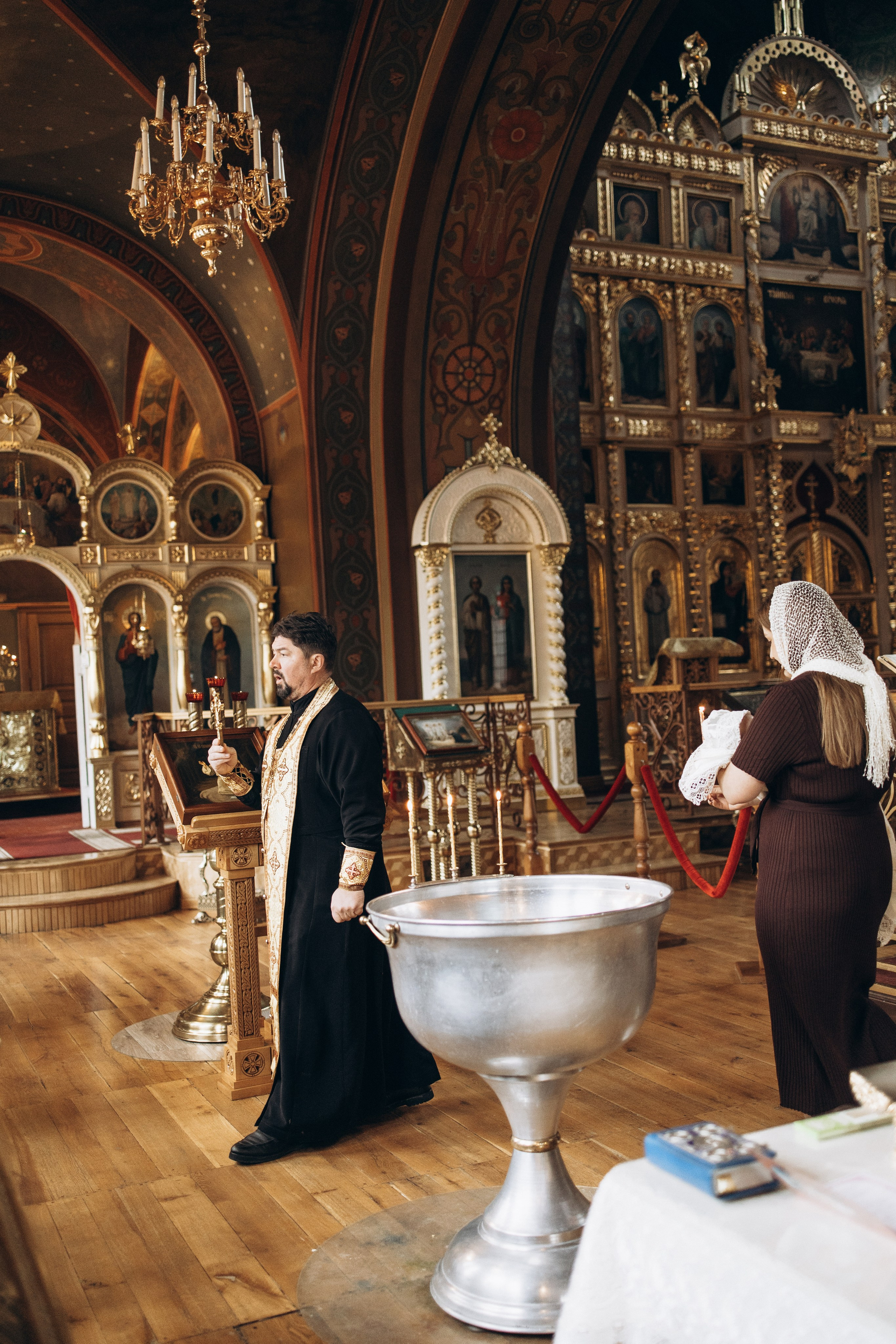 Крещение Софии. Самый теплый фотограф в Краснодаре Рябоконь Ксения