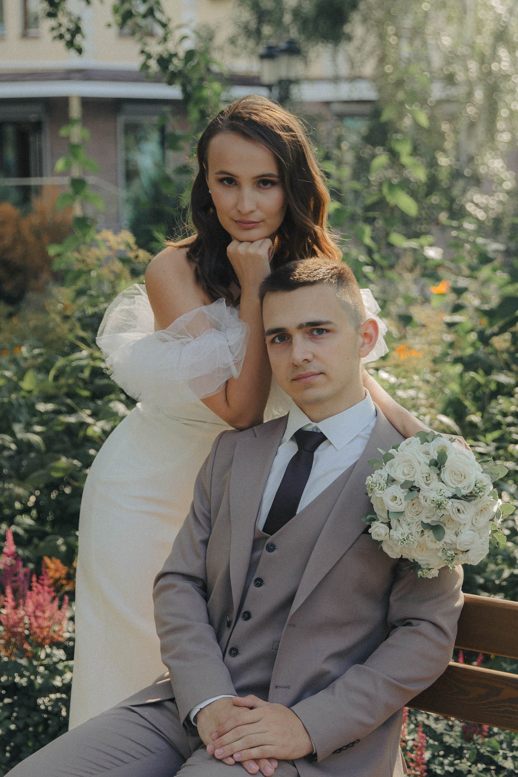 Свадебная прогулка Андрея и Анастасии. Портретный фотограф в Казани Алёна Евсеева