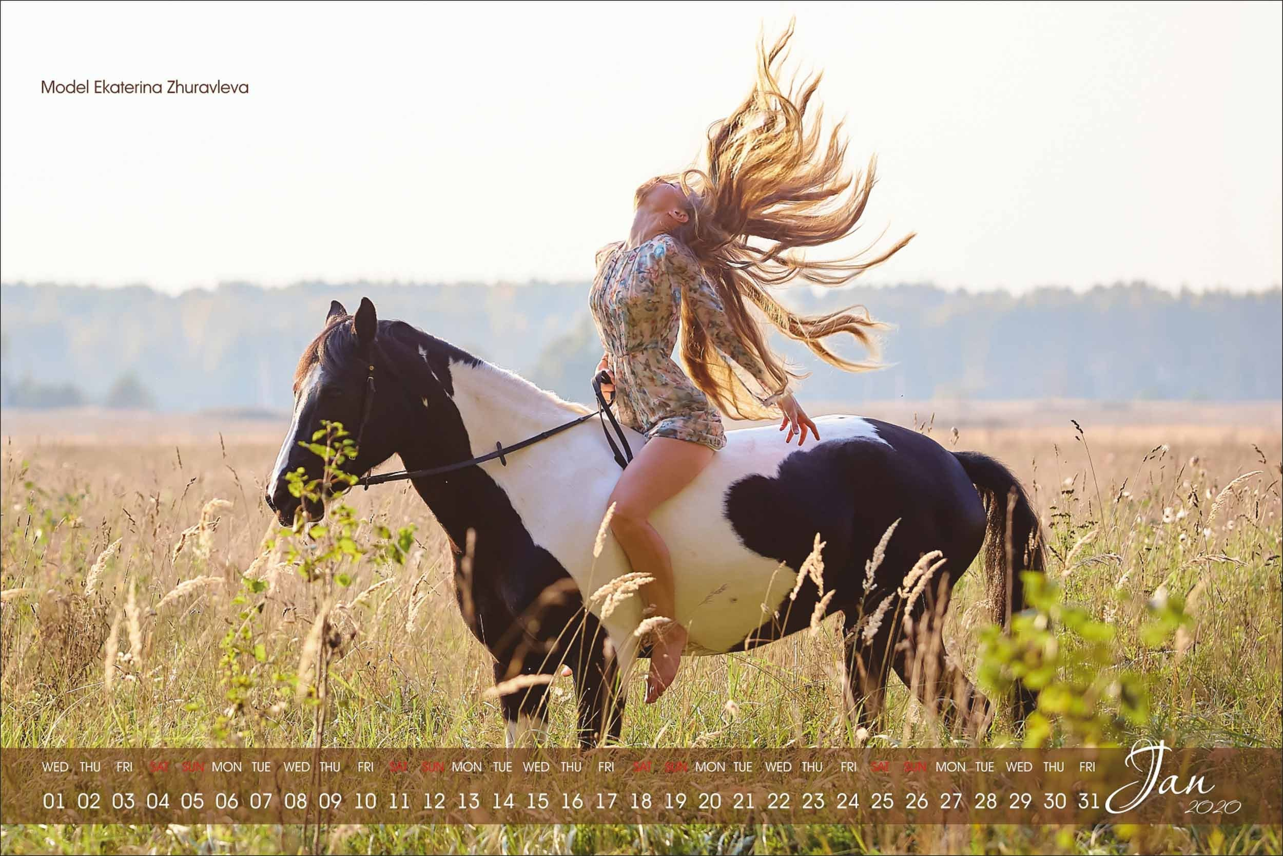 Календарь «TOGETHER» для КСК «ЭКВИТЕРРА» 2019