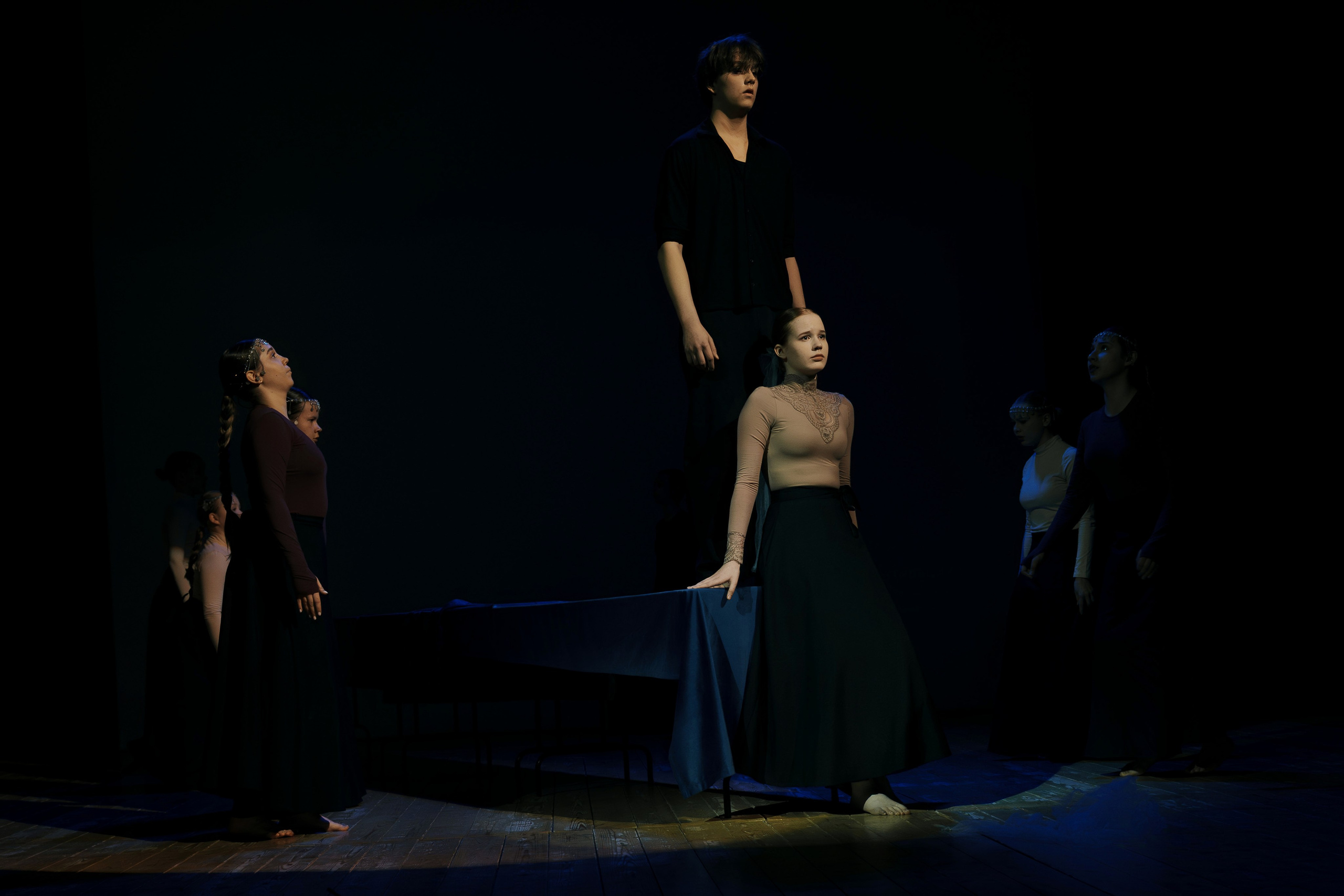 Спектакль «Демон» в постановке театральной студии «Волшебный мир театра». Фотограф Евгений Егоров