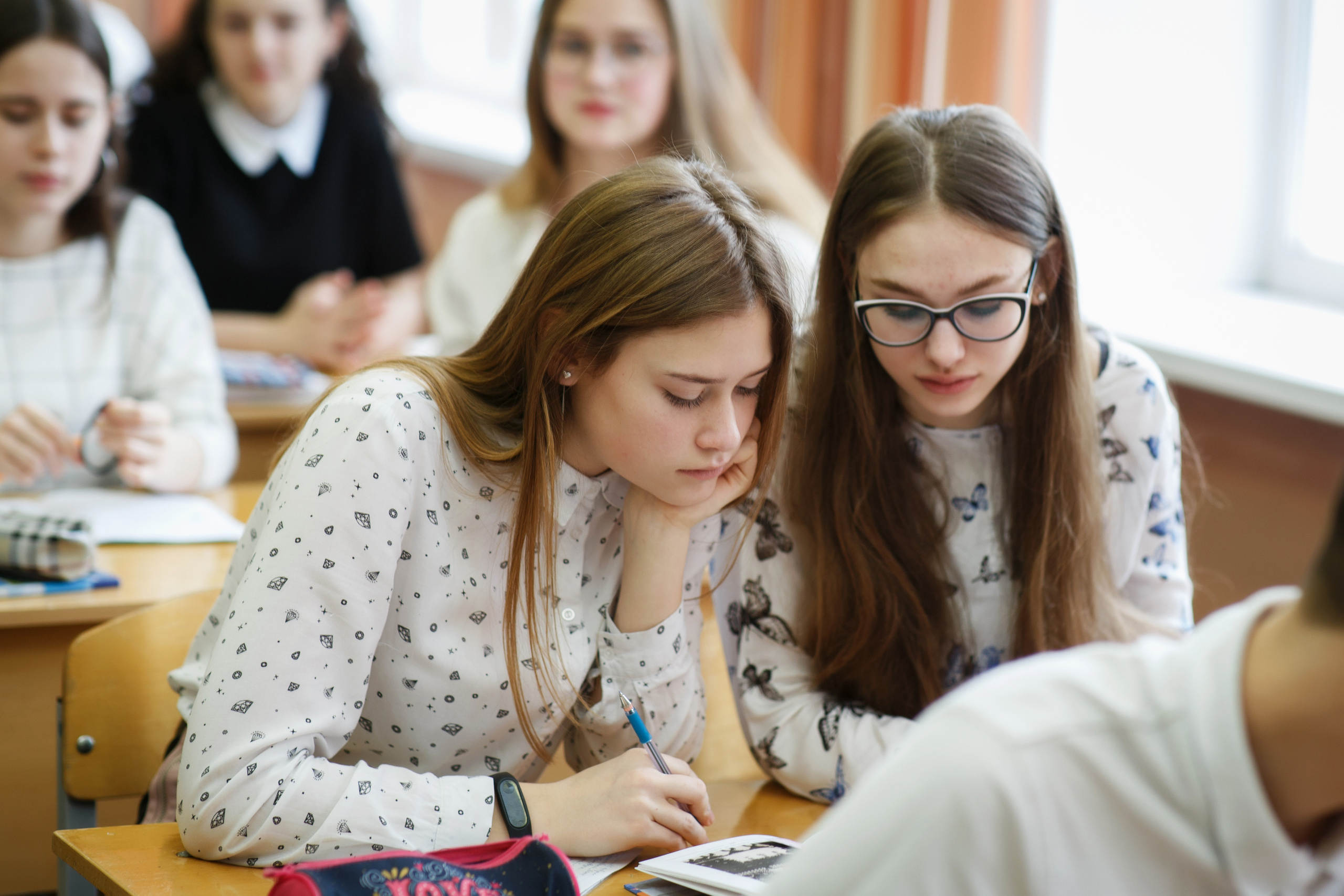 Школьная жизнь: уроки, перемены. Фотограф в Твери и Москве Юлия Бахтамова