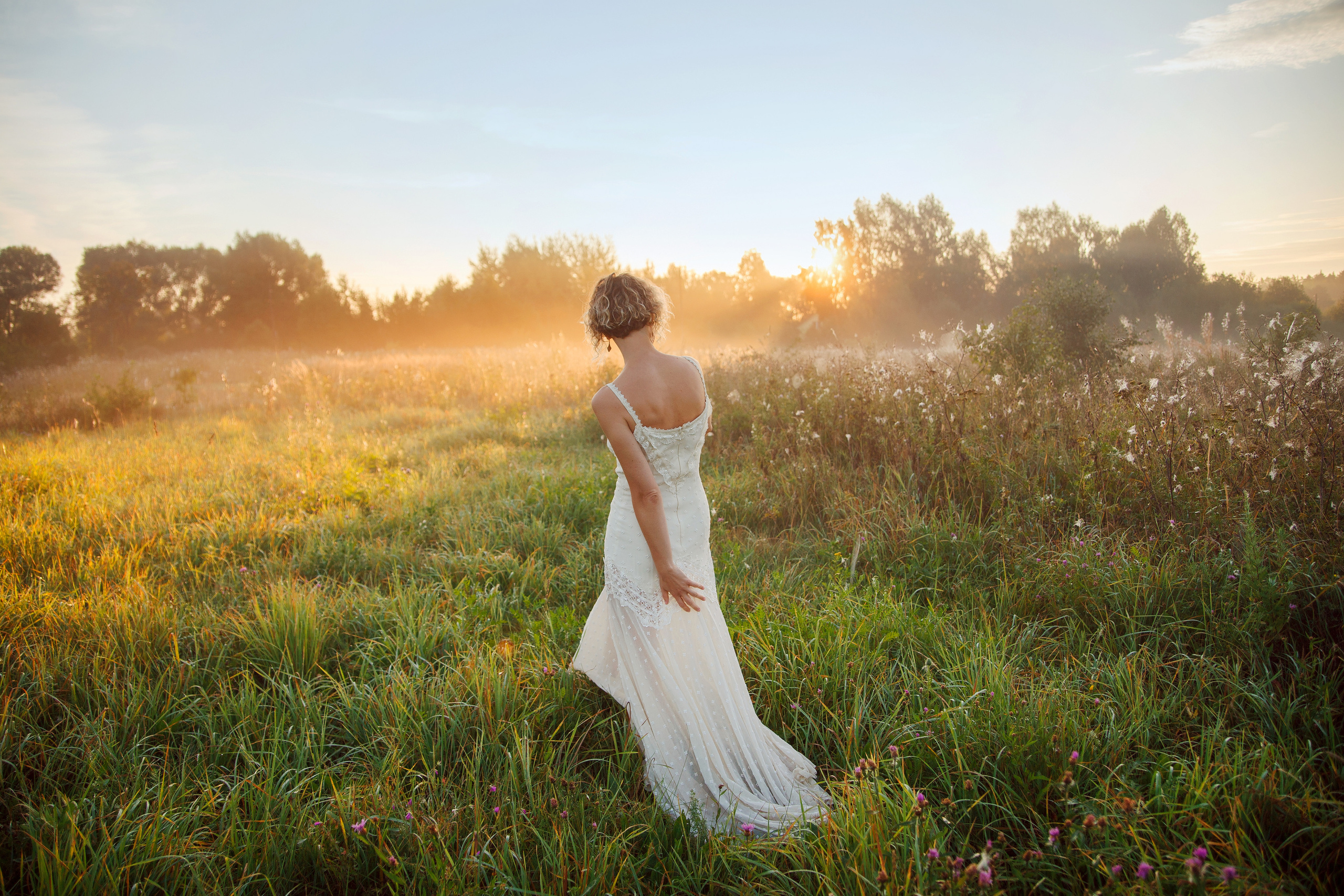 Рассвет за городом. Фотограф в Твери и Москве Юлия Бахтамова