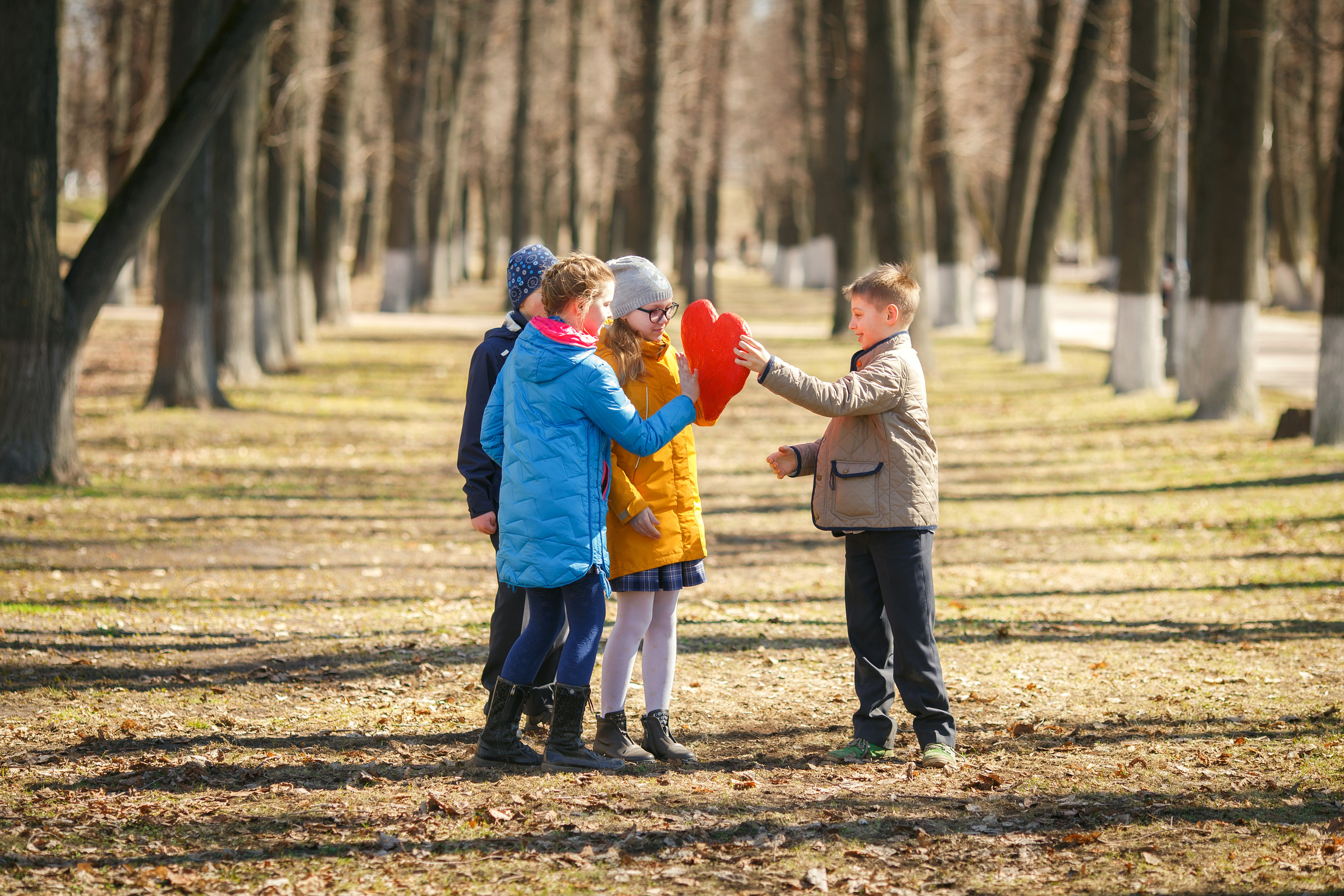 Прогулки школьников. Фотограф в Твери и Москве Юлия Бахтамова