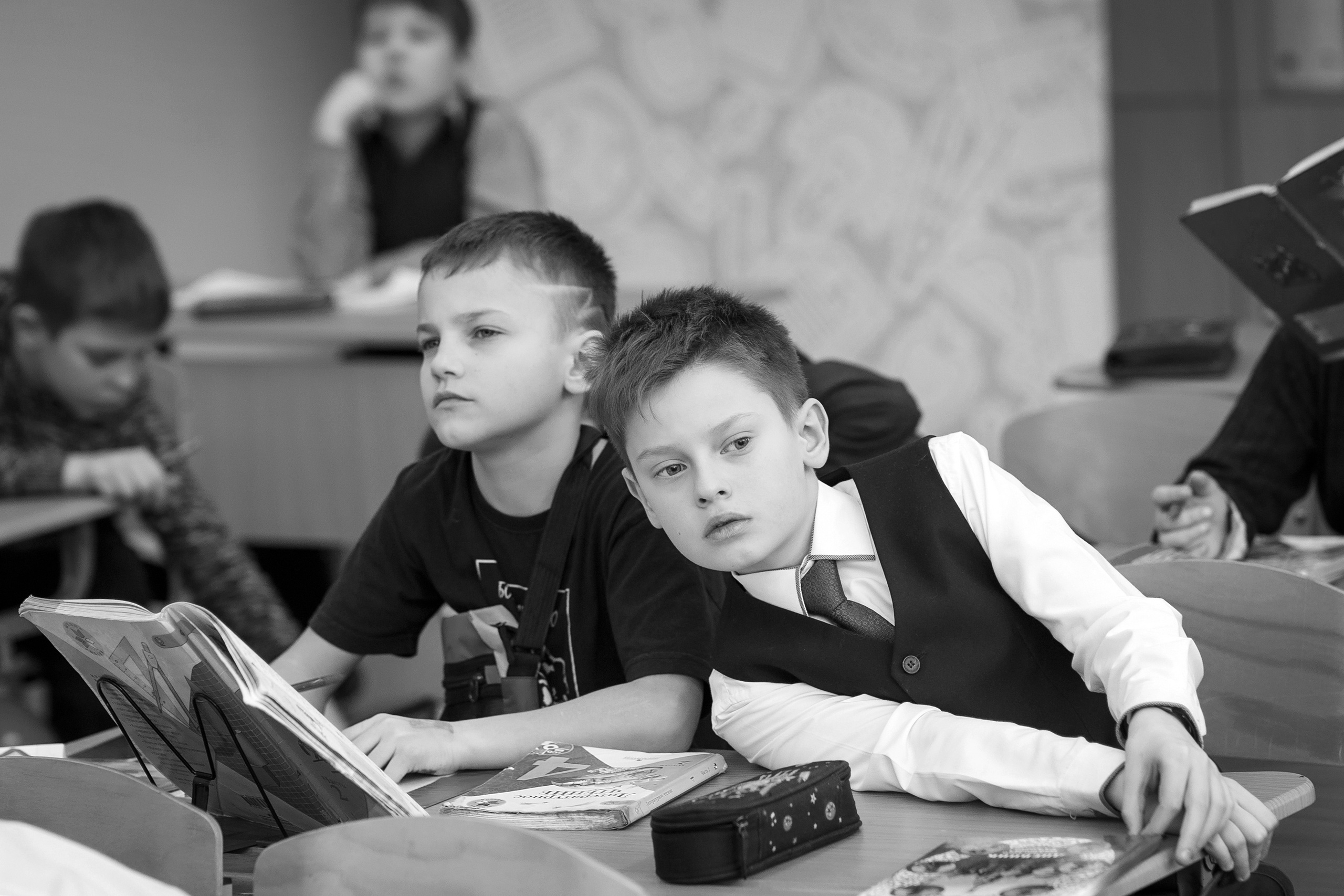 Школьная жизнь: уроки, перемены. Фотограф в Твери и Москве Юлия Бахтамова