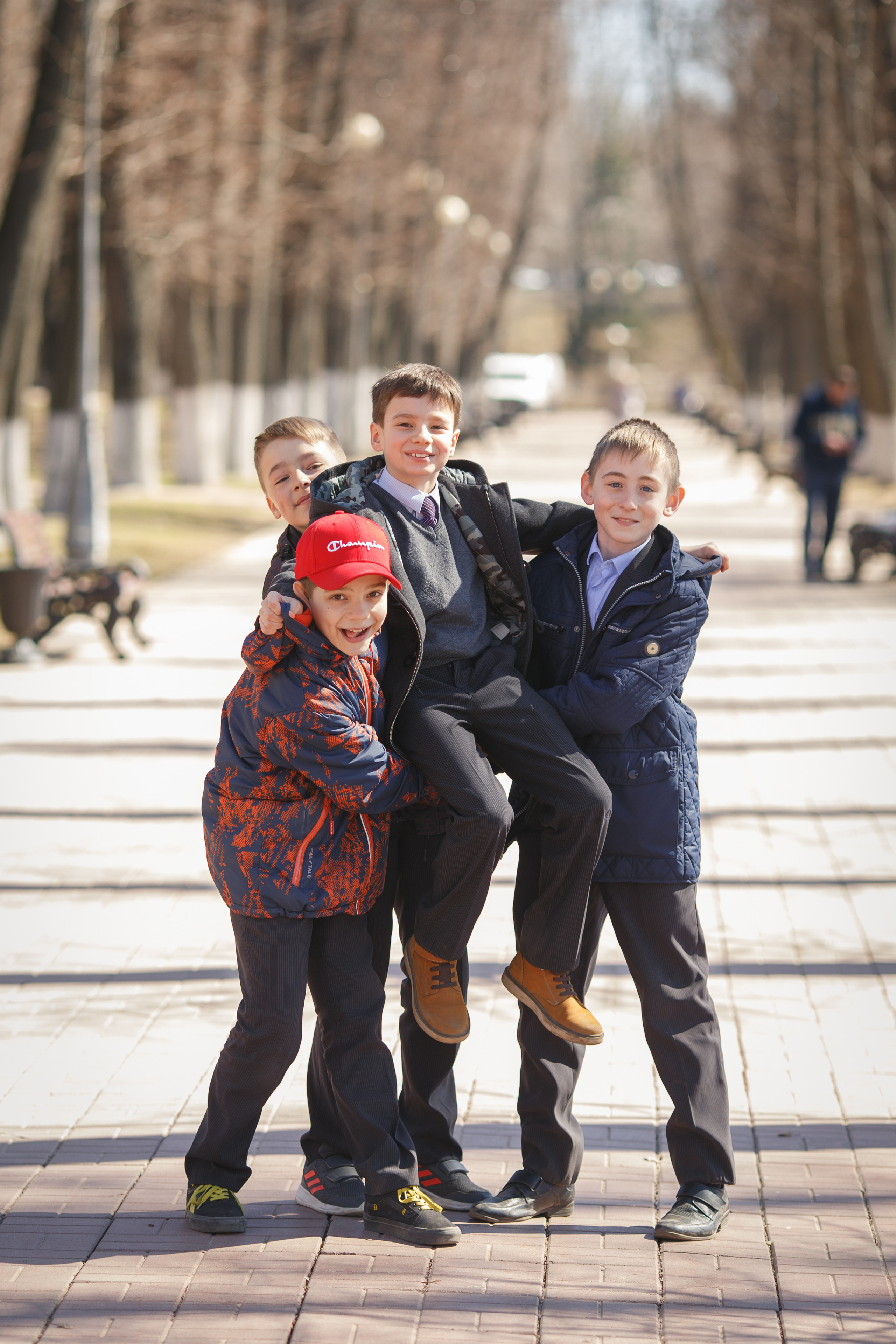 Прогулки школьников. Фотограф в Твери и Москве Юлия Бахтамова