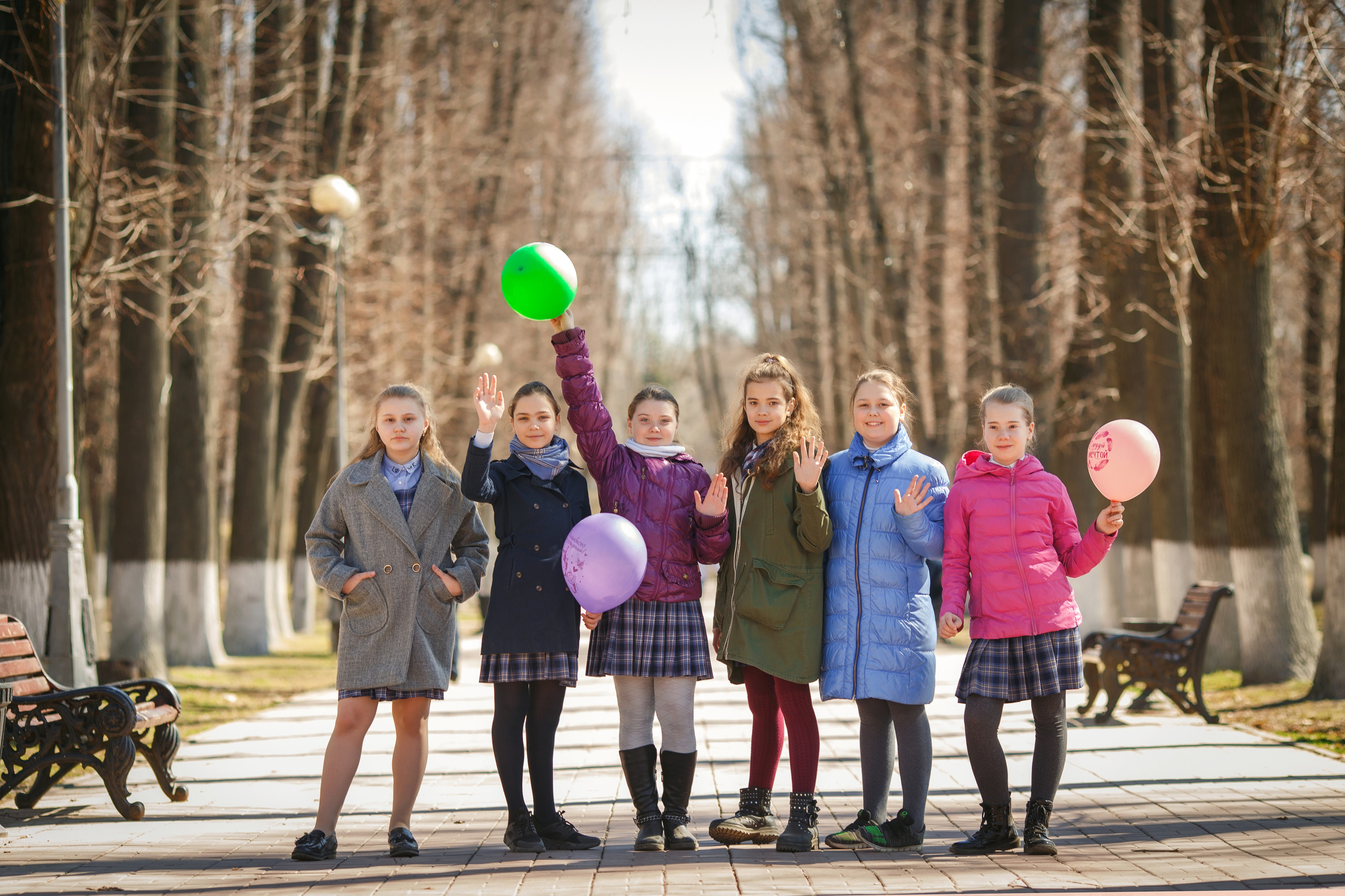 Прогулки школьников. Фотограф в Твери и Москве Юлия Бахтамова