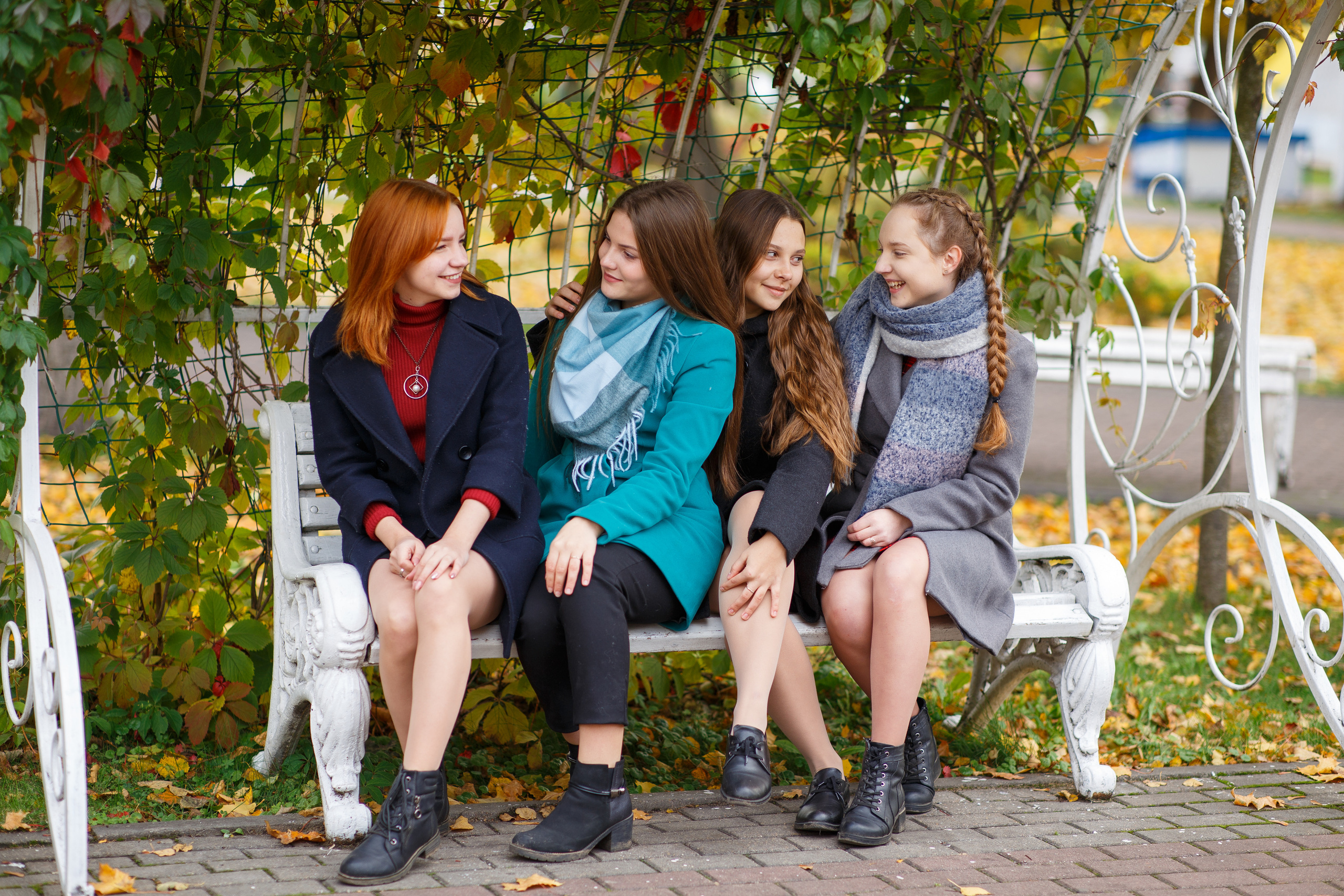 Прогулки школьников. Фотограф в Твери и Москве Юлия Бахтамова