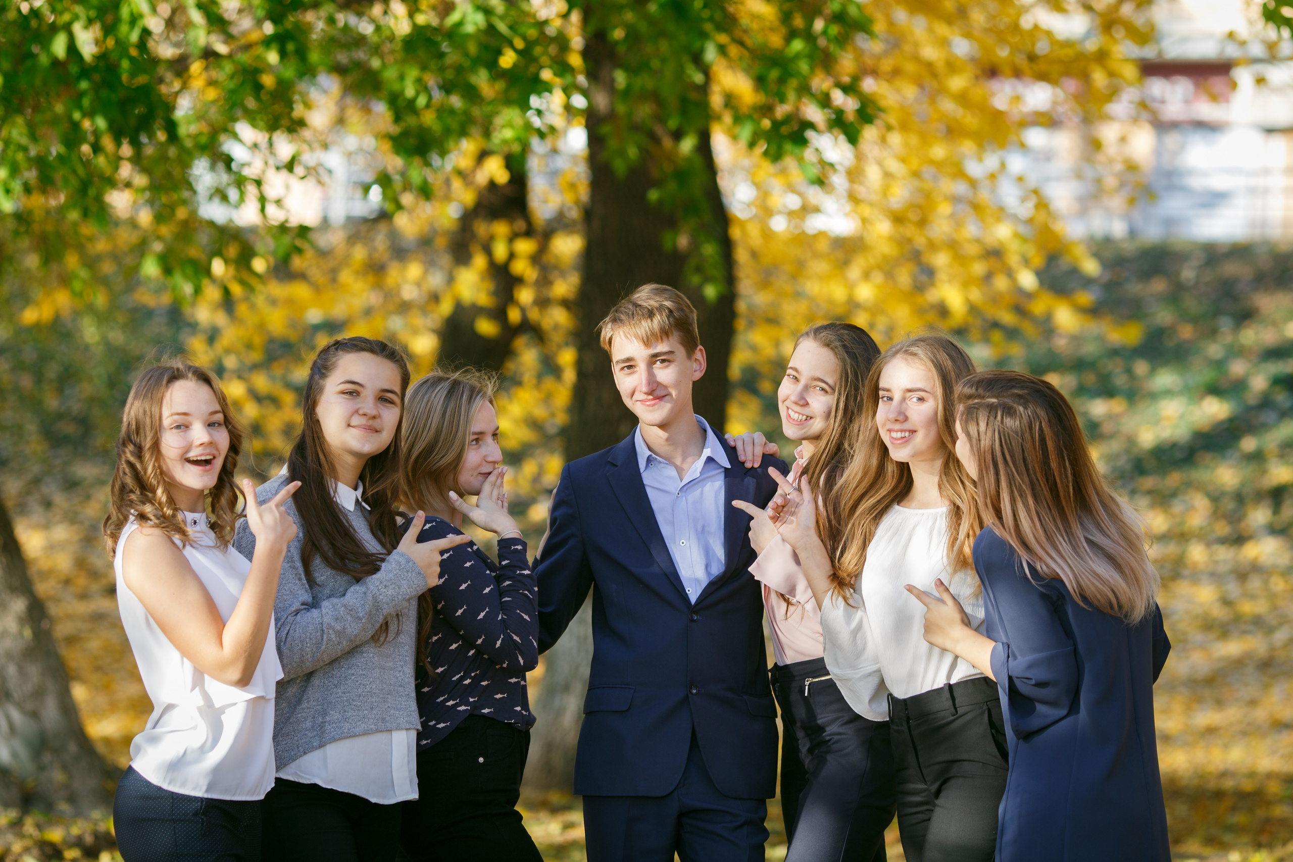 Прогулки школьников. Фотограф в Твери и Москве Юлия Бахтамова