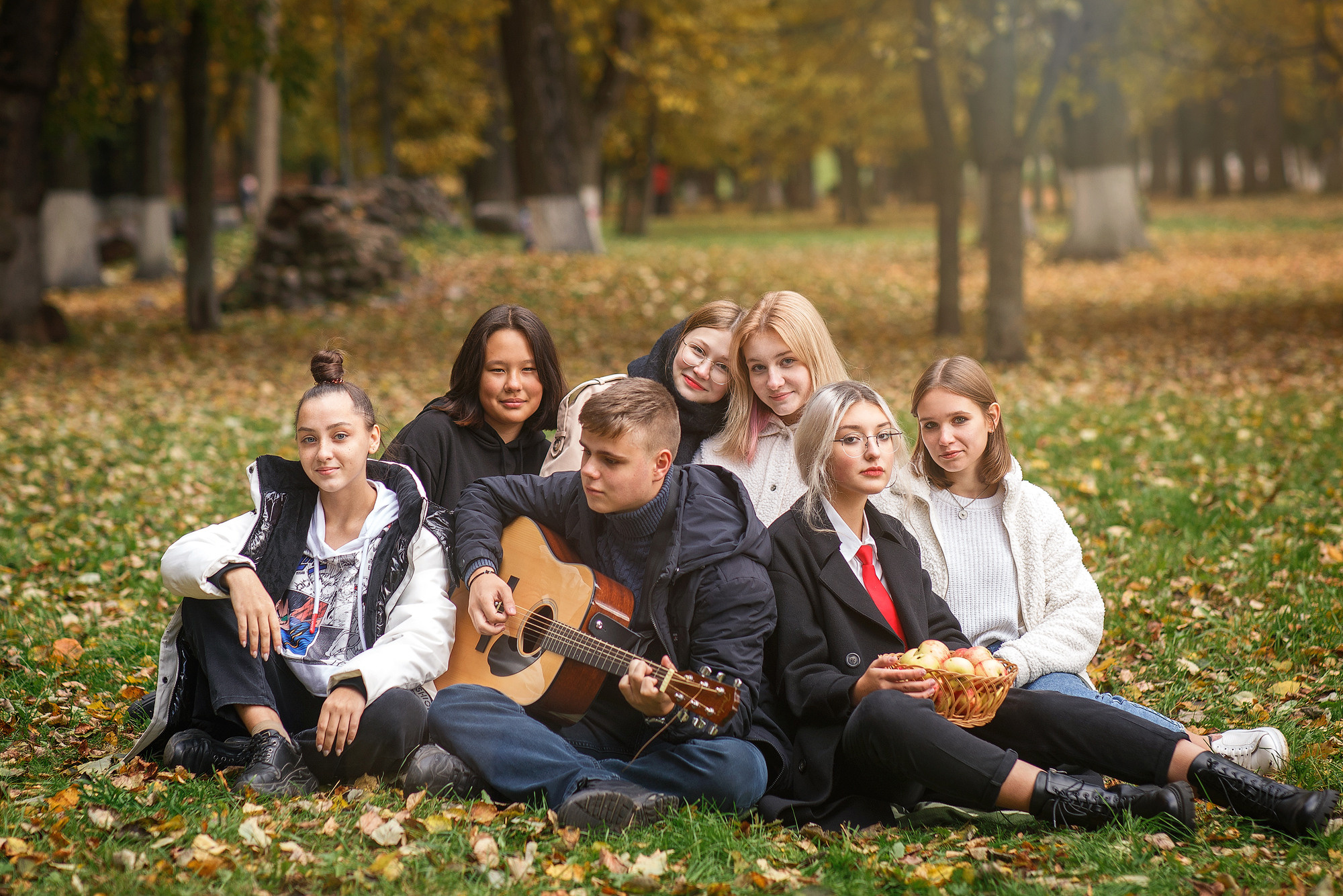 Прогулки школьников. Фотограф в Твери и Москве Юлия Бахтамова
