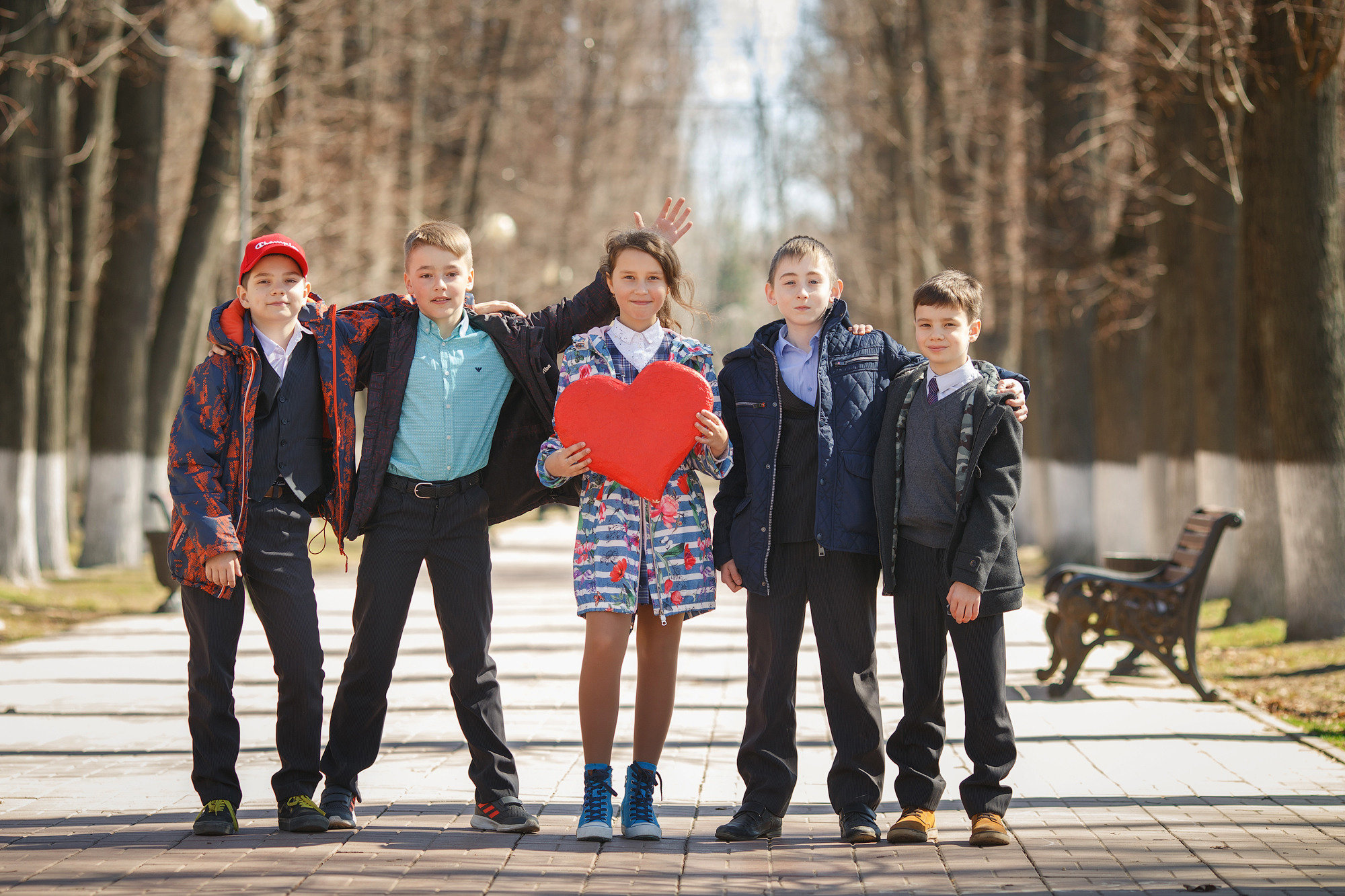 Прогулки школьников. Фотограф в Твери и Москве Юлия Бахтамова