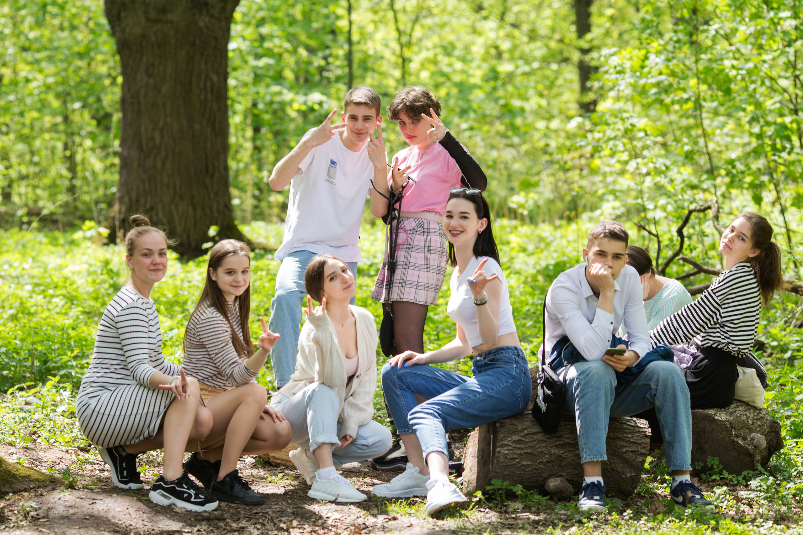 Прогулки школьников. Фотограф в Твери и Москве Юлия Бахтамова