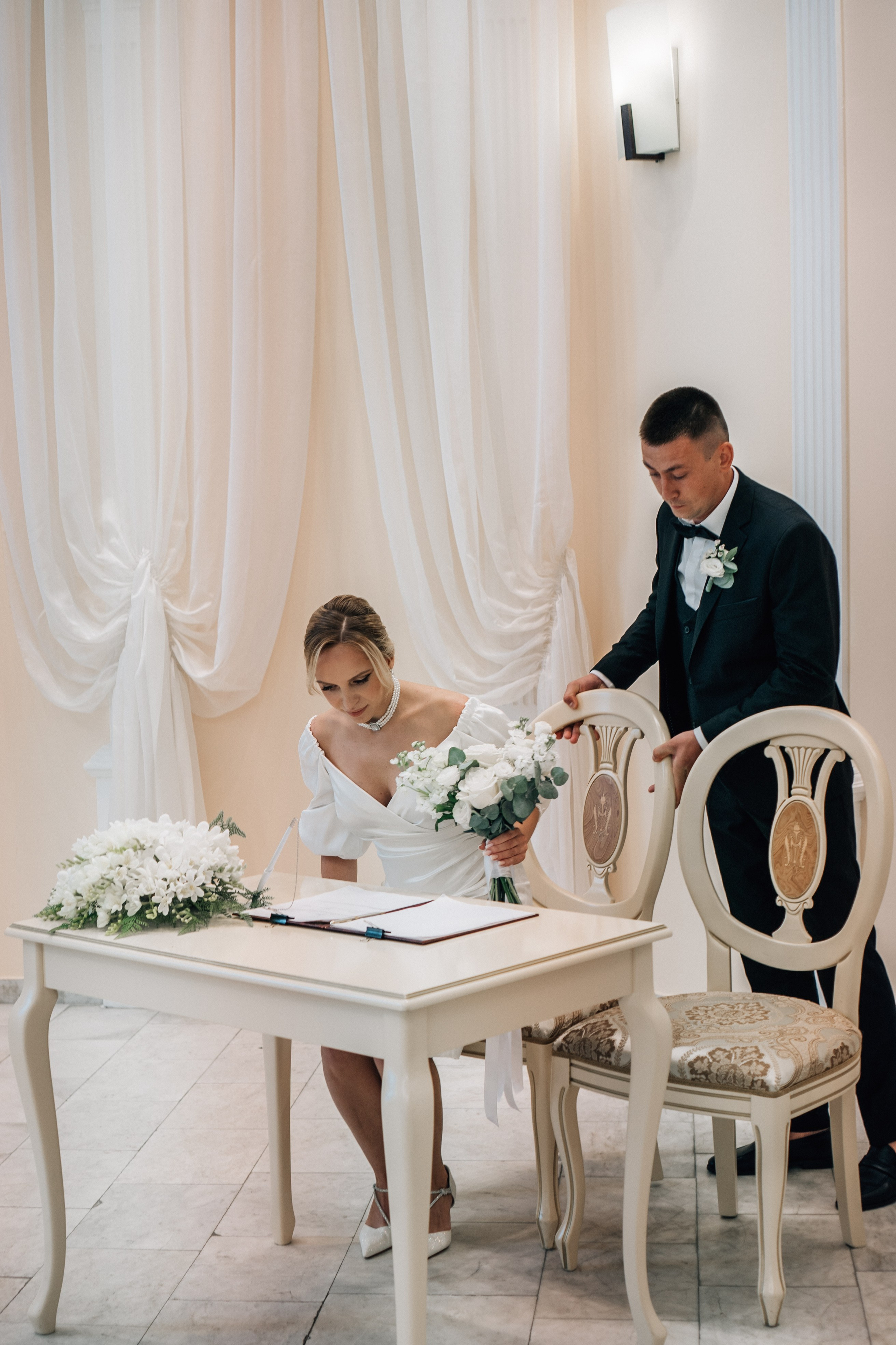 РЕПОРТАЖ В ЗАГСЕ. Профессиональный фотограф, Санкт-Петербург — Виктория Богомолова