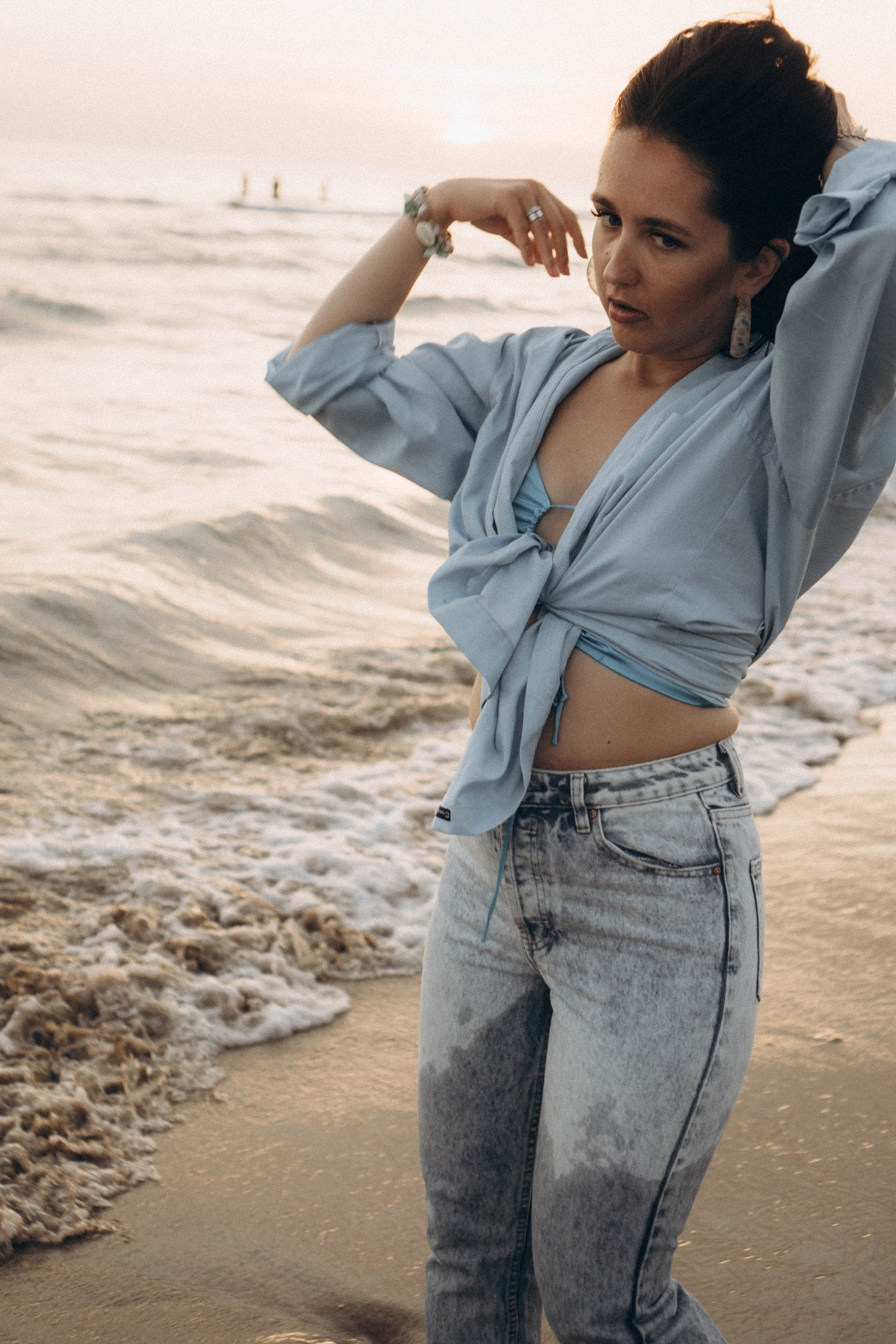 Июльский вечер на берегу черного моря. Профессиональный фотограф, Санкт-Петербург — Виктория Богомолова