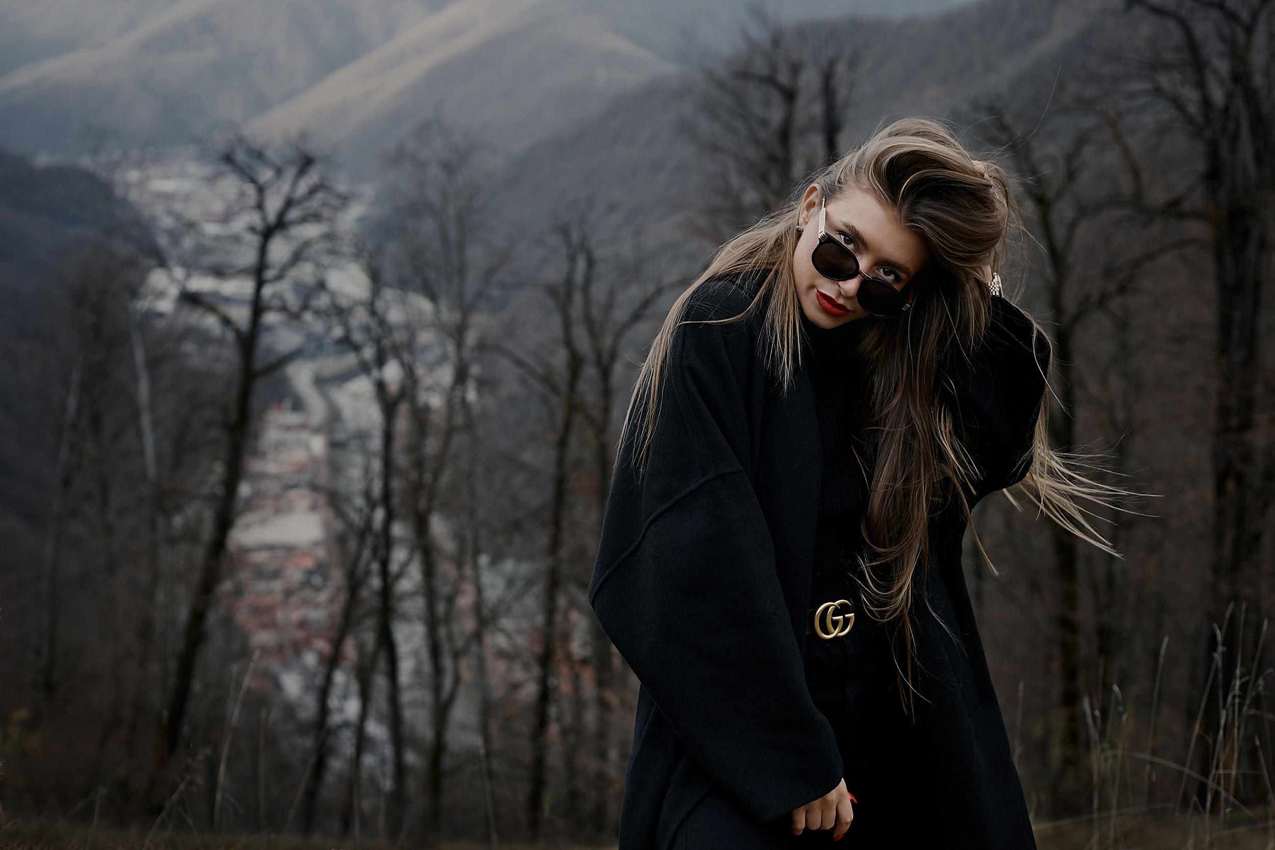 Ангелина в горах. Фото и видео контент в Сочи, фотограф, видеограф Сочи