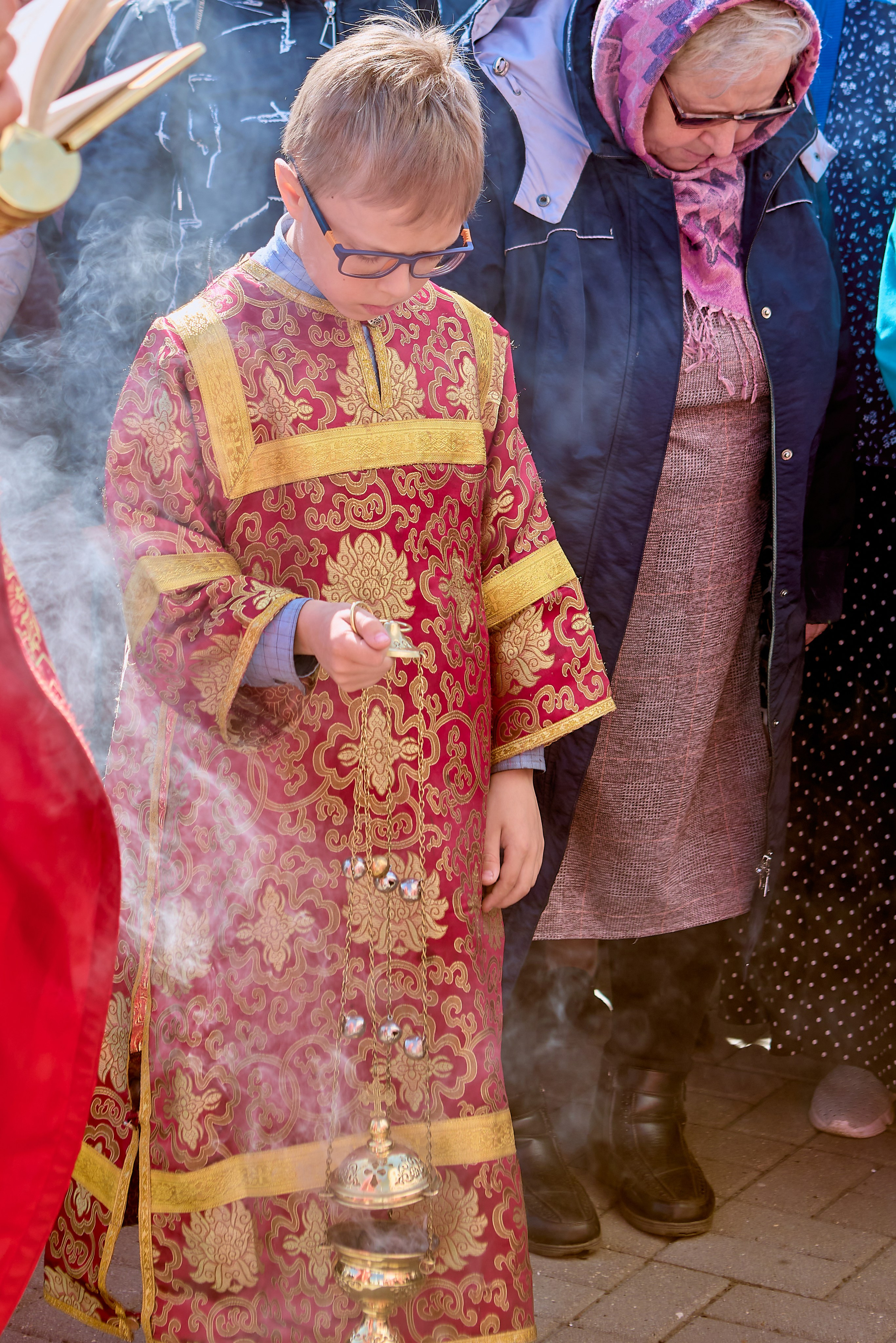 Дети на Крестном ходу. Фото Николая Голованова православного фотографа