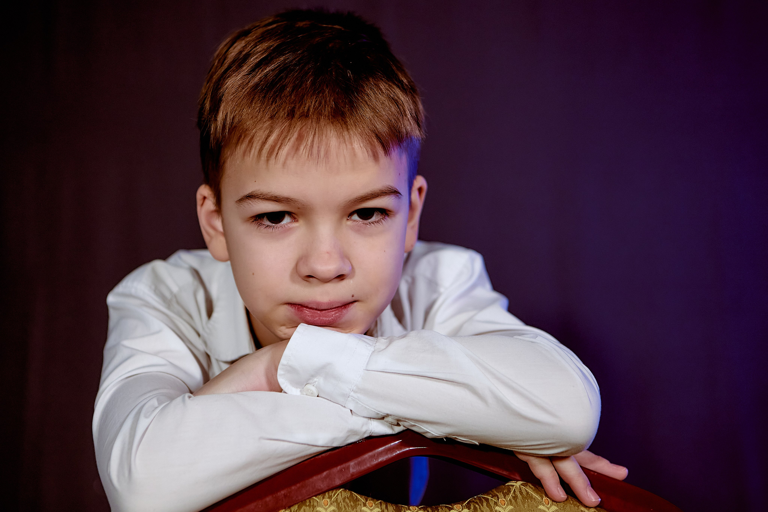 Серия школьных фотосессий учеников 4-го класса