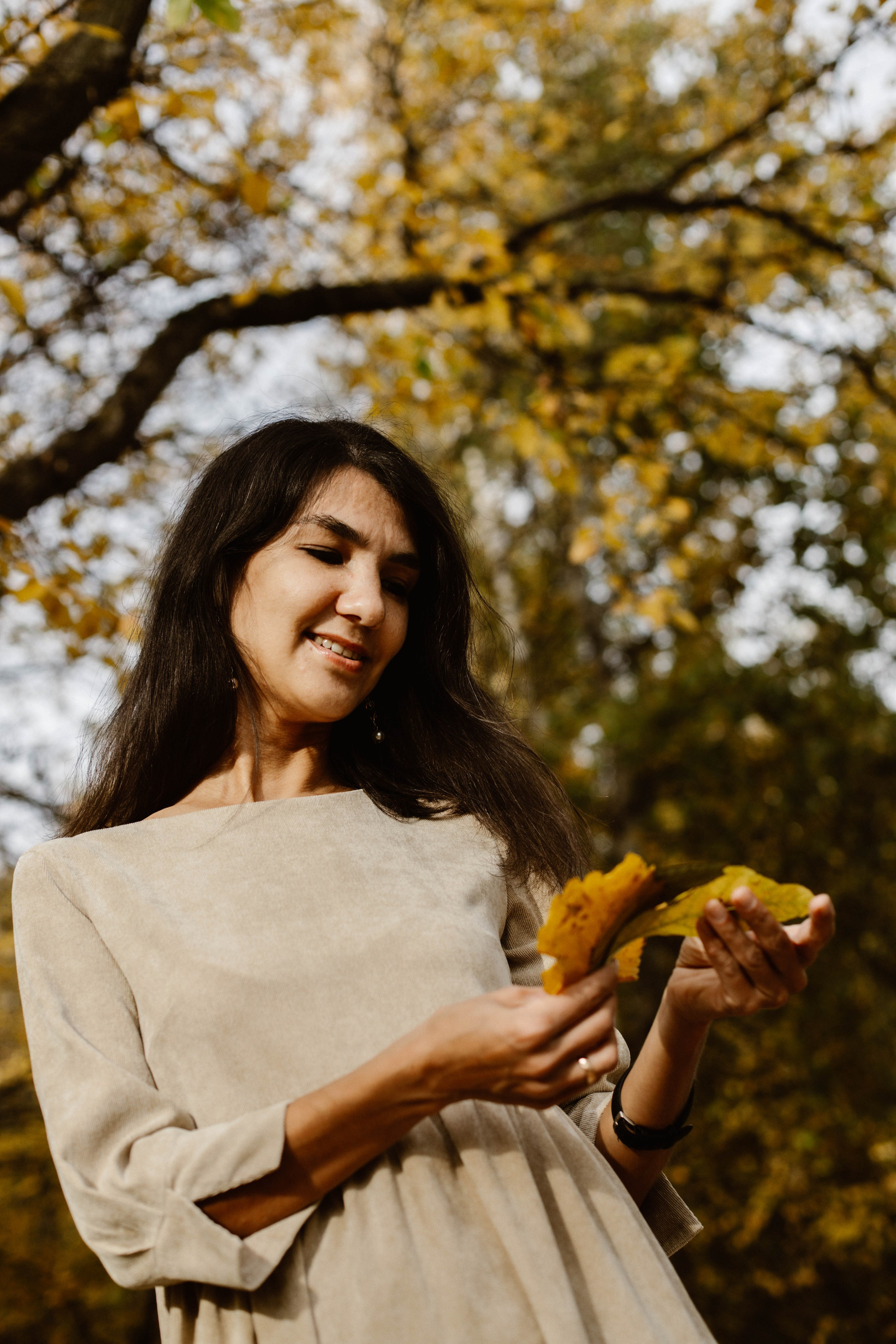 Земснаряд осенний. Фотограф в Нижнем Новгороде