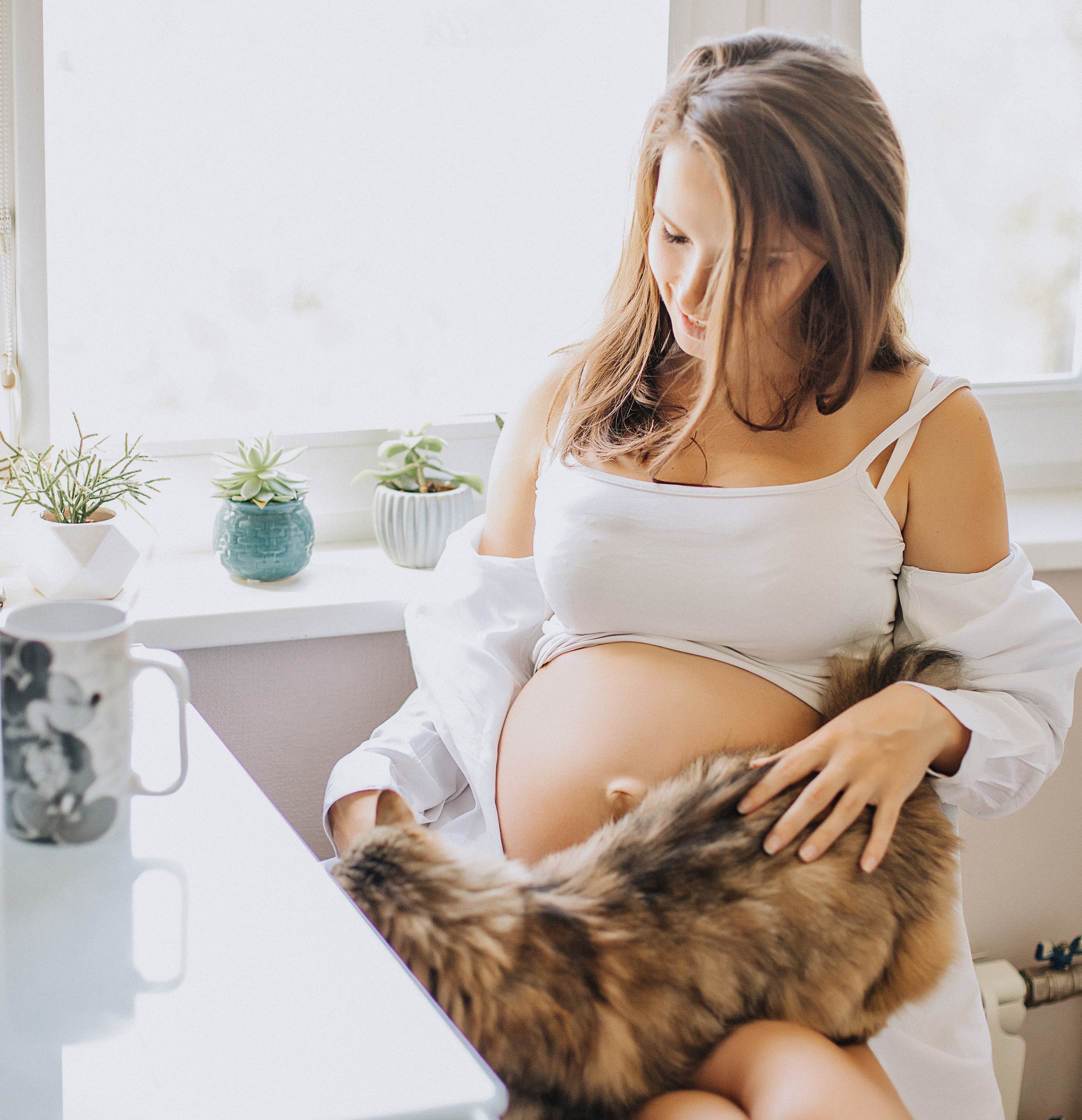 Фотосессия в ожидании малыша. Лена Крутова. Фотограф в Москве