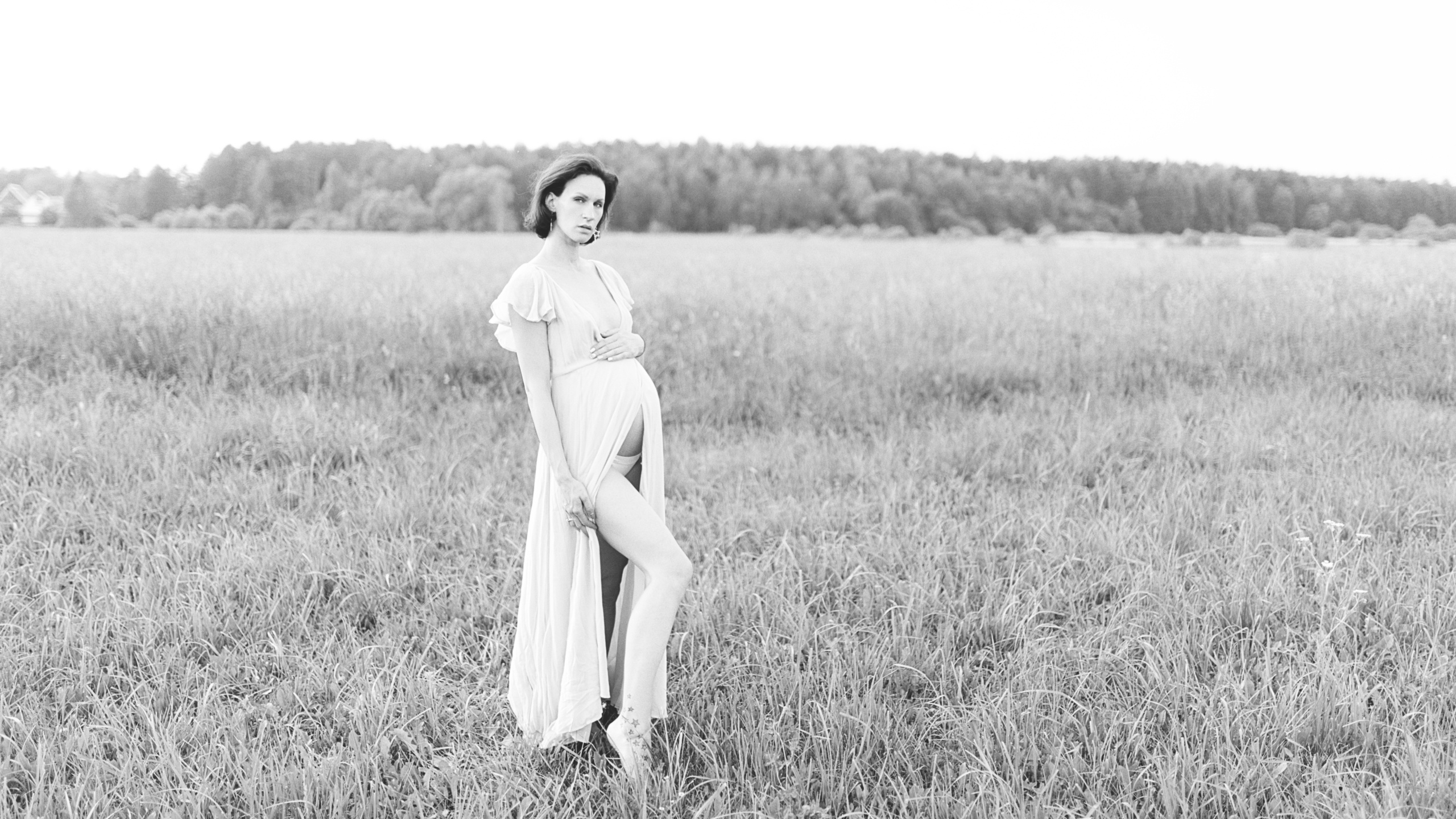 Съемка беременности на природе. Лена Крутова. Фотограф в Москве