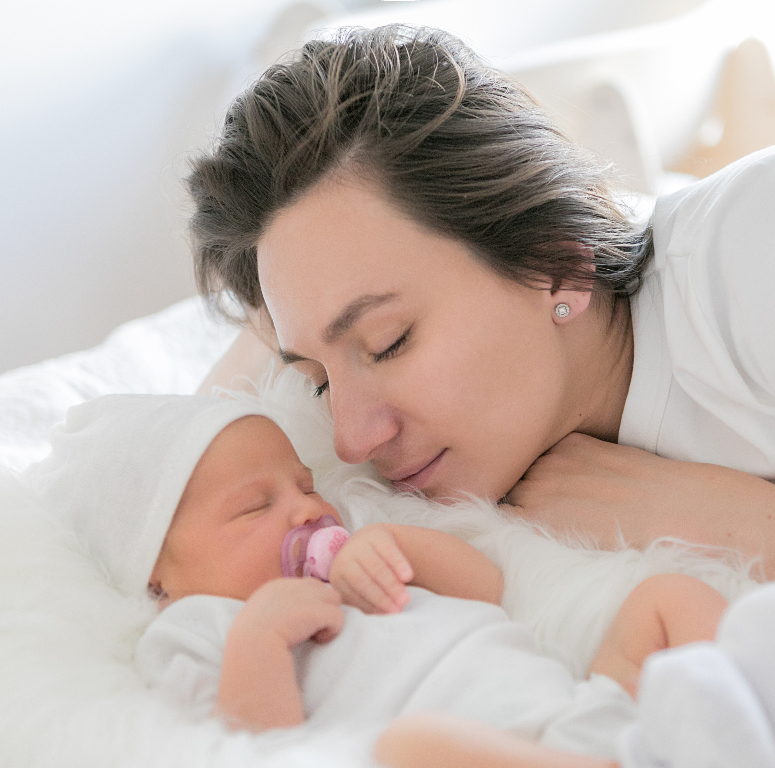Ньюборн фотосессия дома. Лена Крутова. Фотограф в Москве