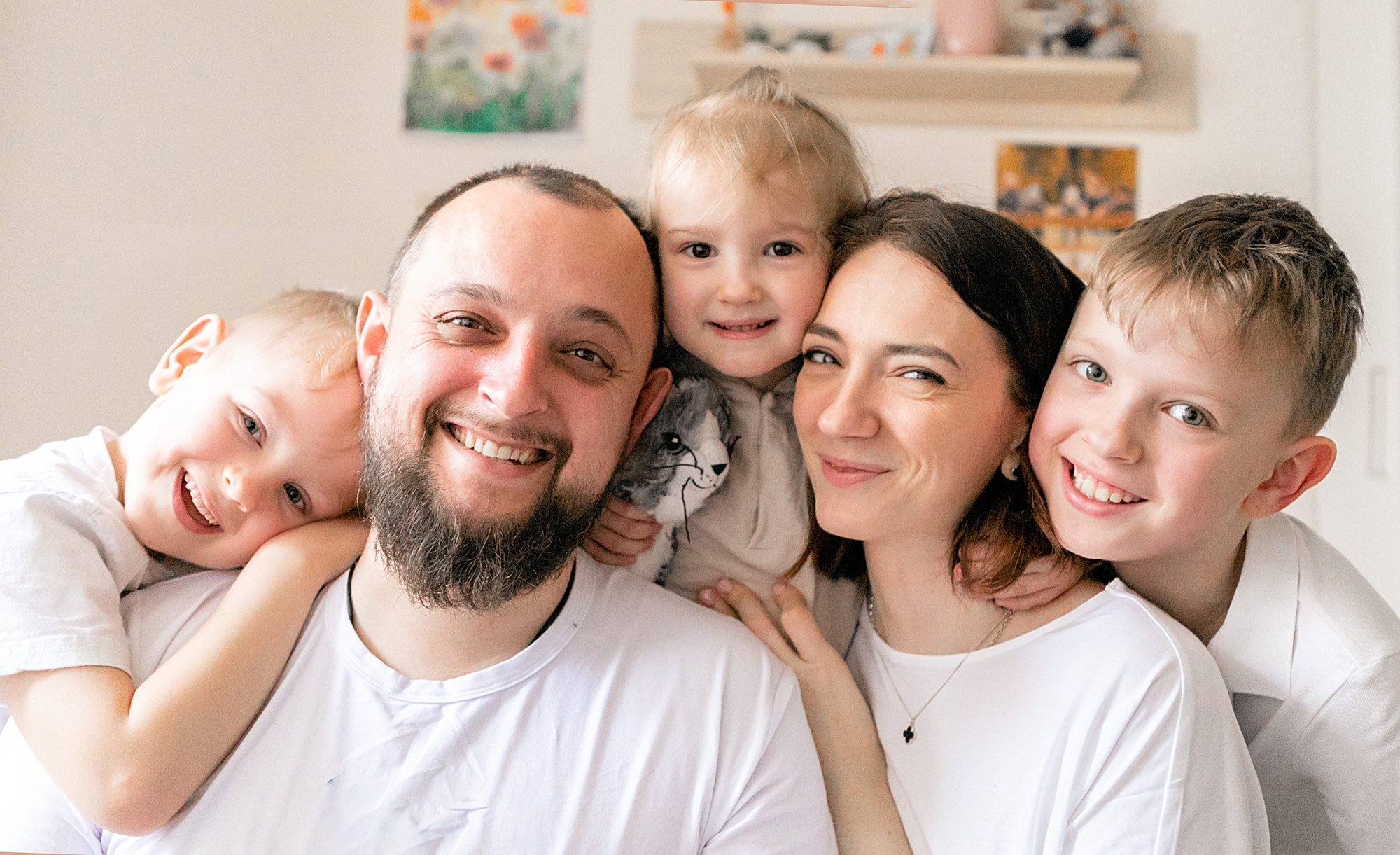 Фотосъемка семьи дома. Лена Крутова. Фотограф в Москве