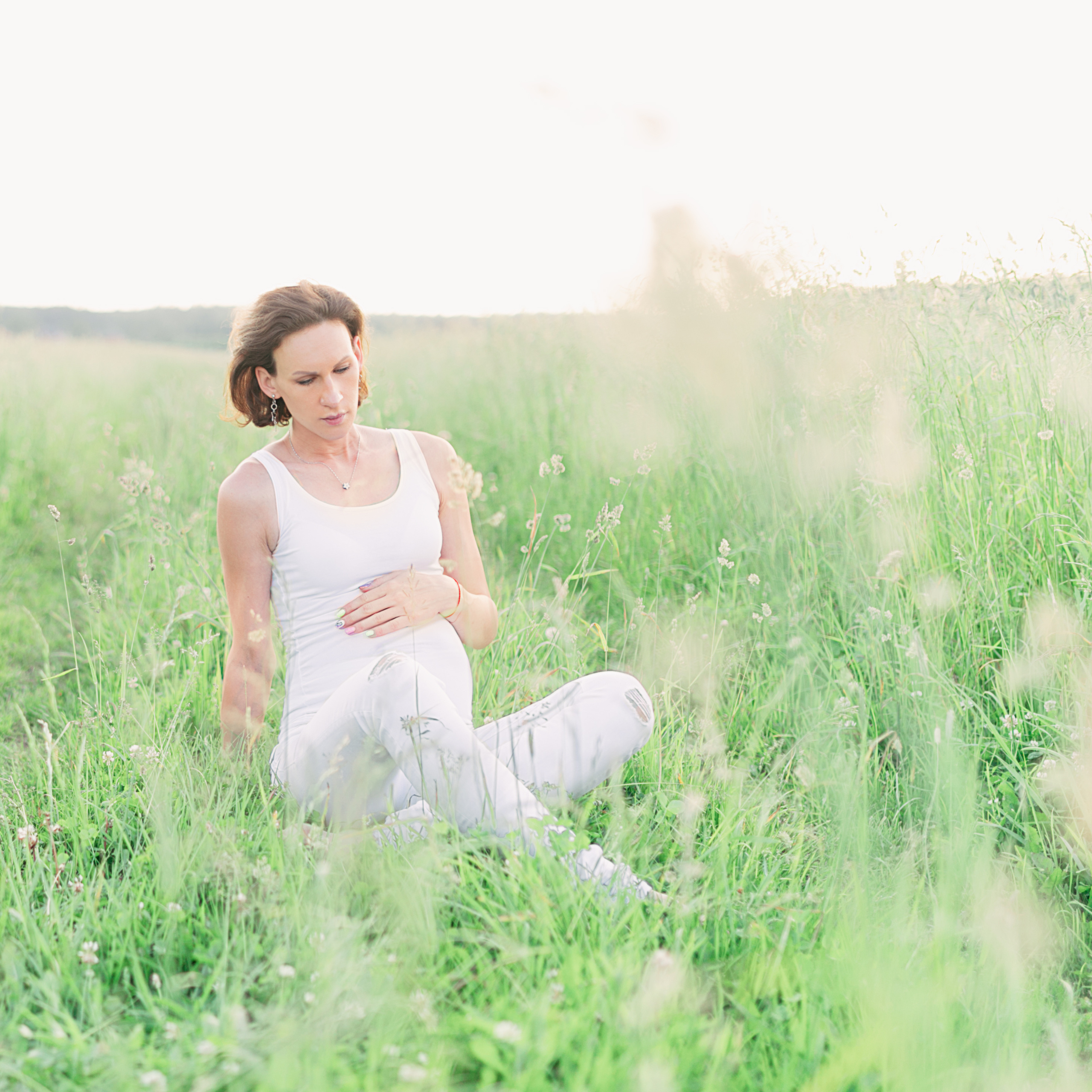 Съемка беременности на природе. Лена Крутова. Фотограф в Москве