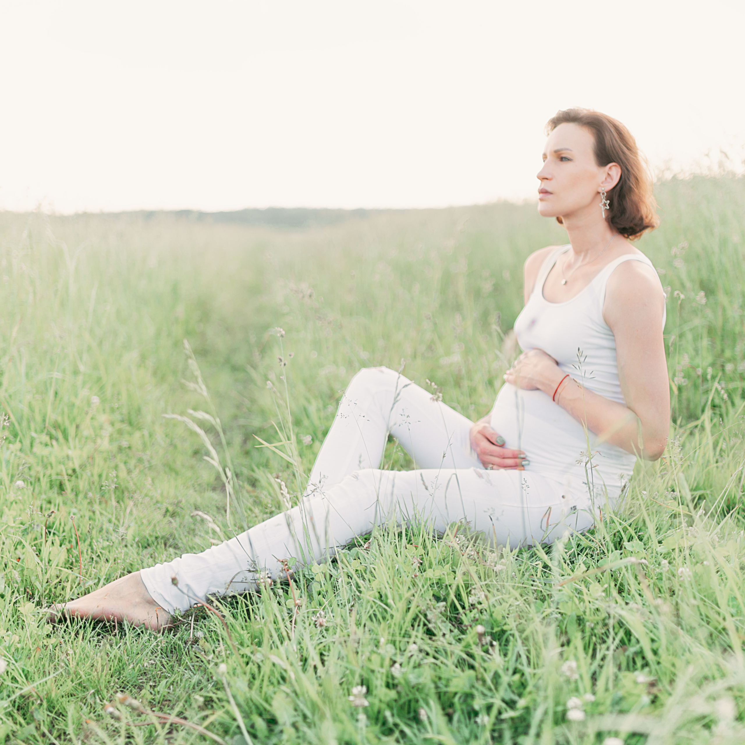 Съемка беременности на природе. Лена Крутова. Фотограф в Москве